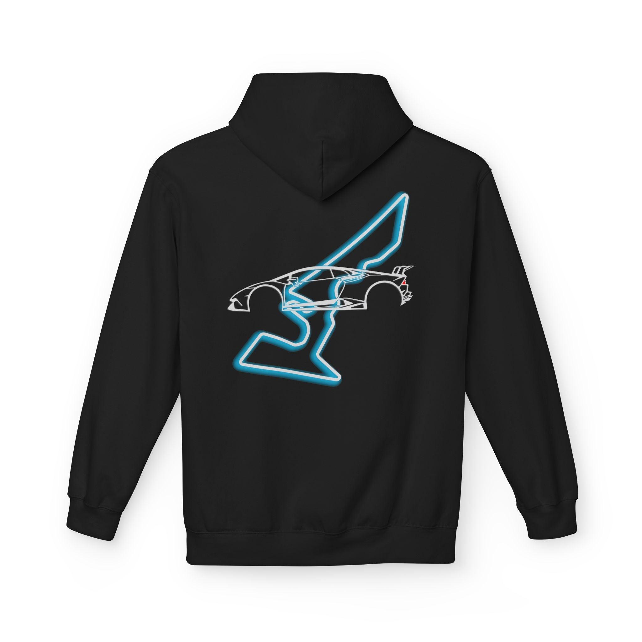 Circuit Of The Americas Huracan Performante Fleece Hoodie