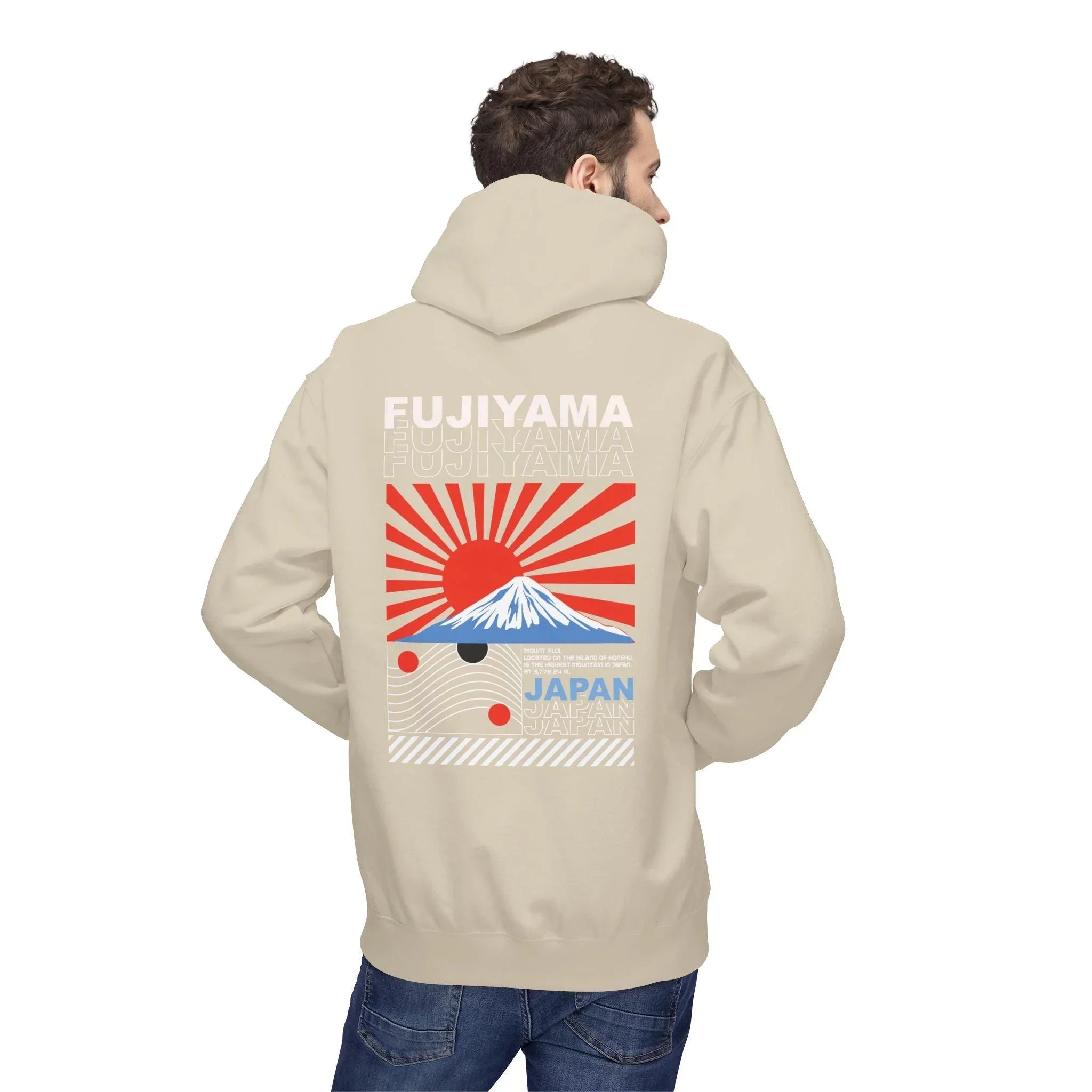Fujiyama Japan Streetwear Cozy Fleece Hoodie - Ultimate Comfort & Style
