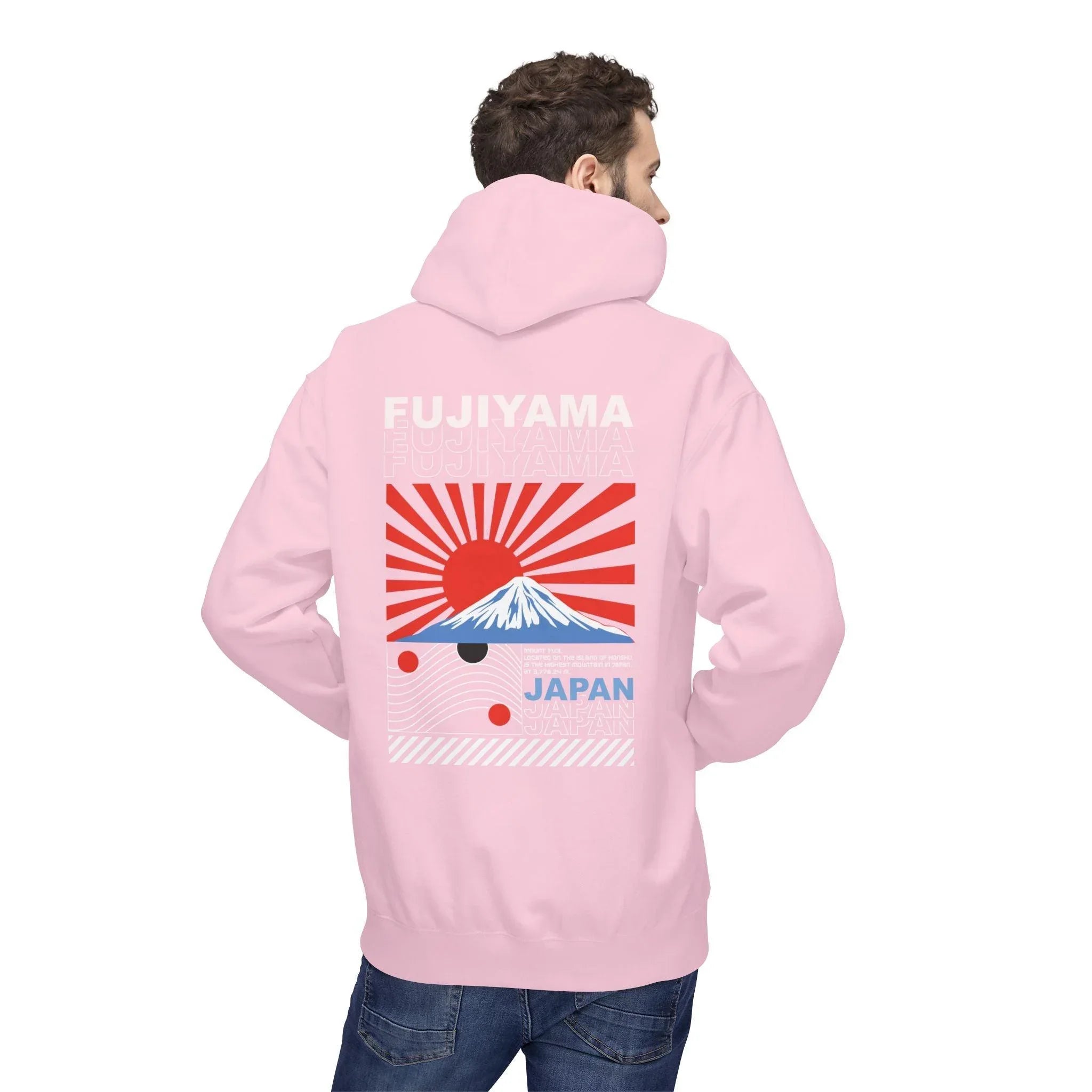 Fujiyama Japan Streetwear Cozy Fleece Hoodie - Ultimate Comfort & Style
