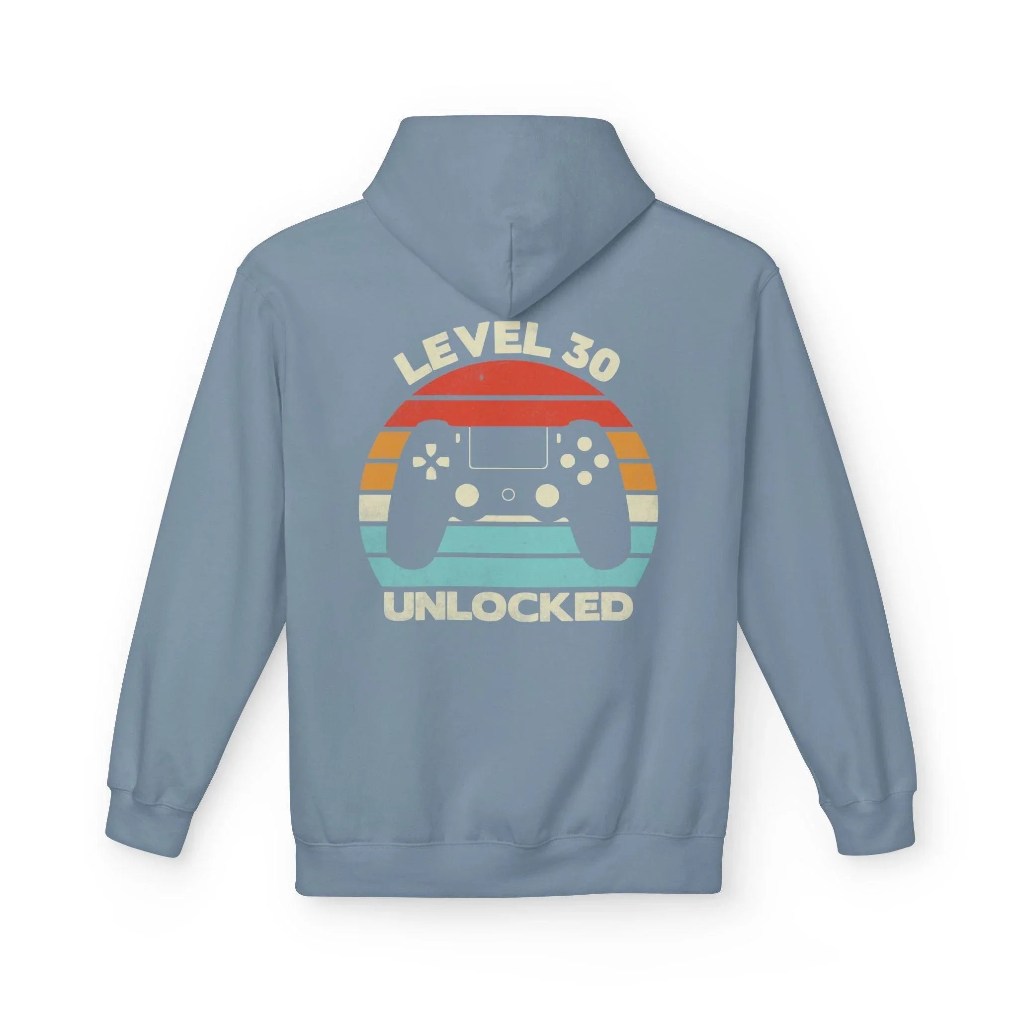 Level Up Your Style: Retro Gaming Fleece Hoodie with Comfort and Charm