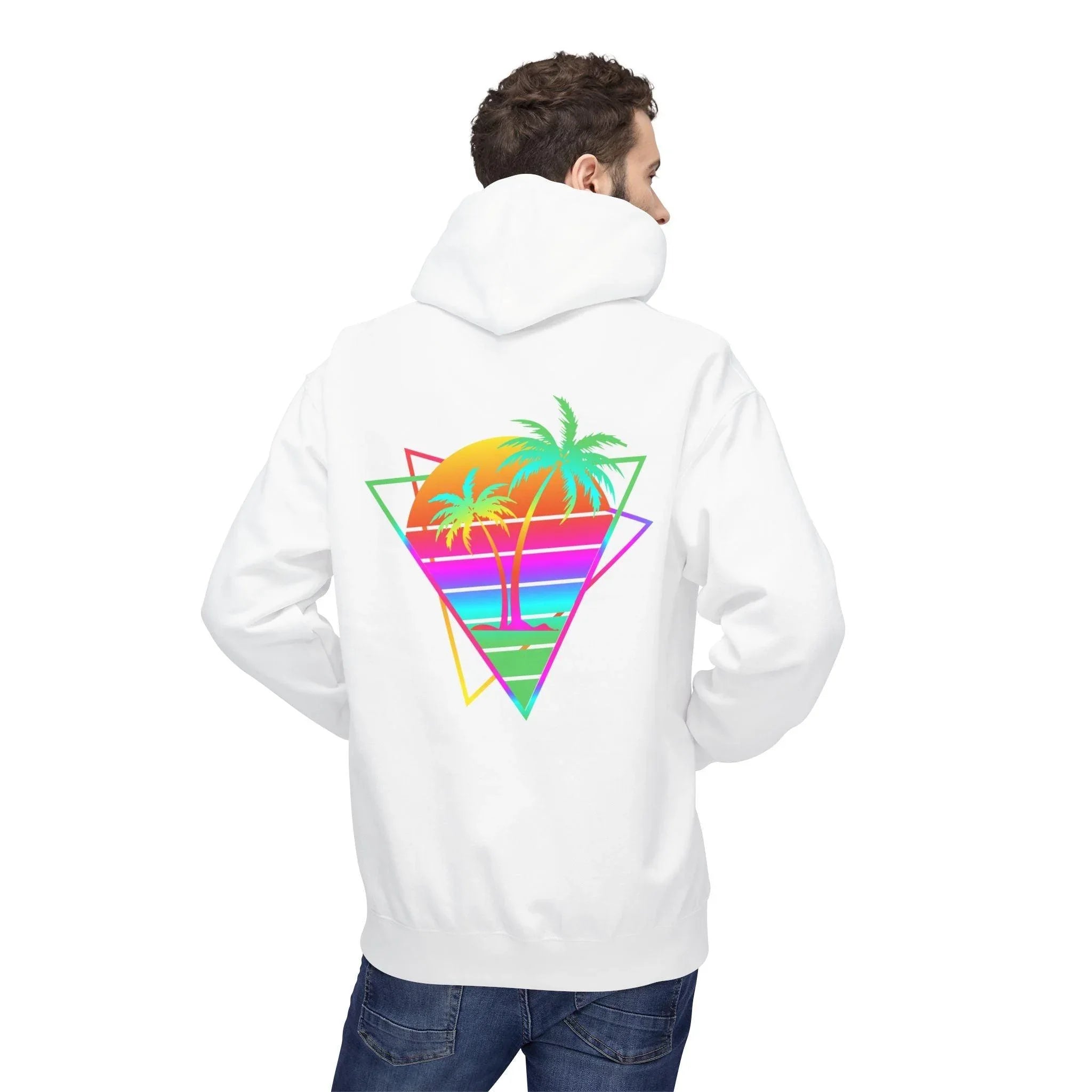 Vaporwave Vintage Fleece Hoodie for Ultimate Comfort and Style