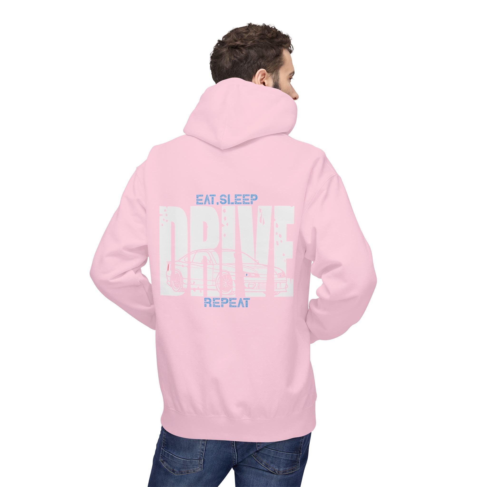 Nissan S15 240sx DRIVE Fleece Hoodie for Car Enthusiasts