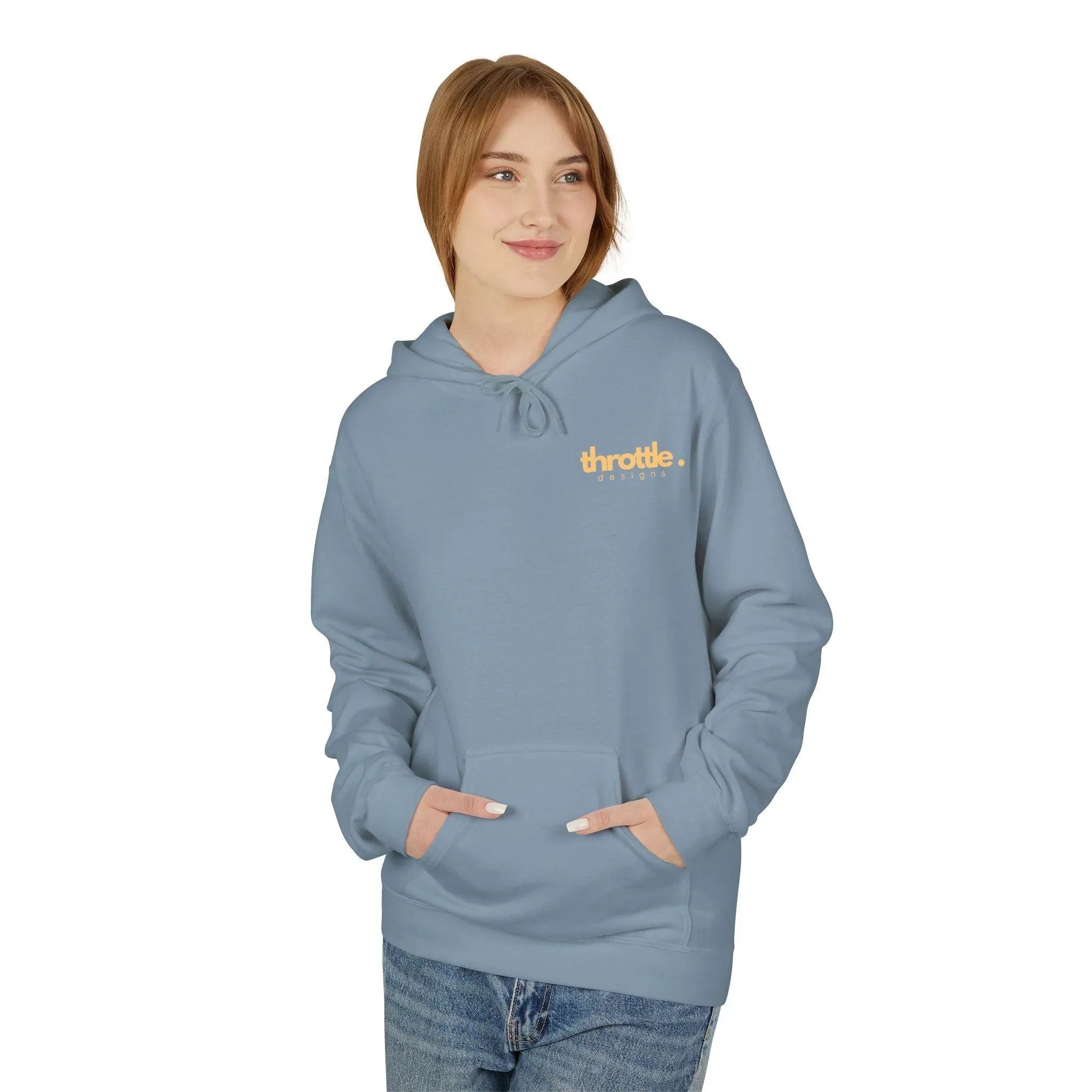 Cozy "Summer Vibes" Coffee Fleece Hoodie for Ultimate Comfort and Style
