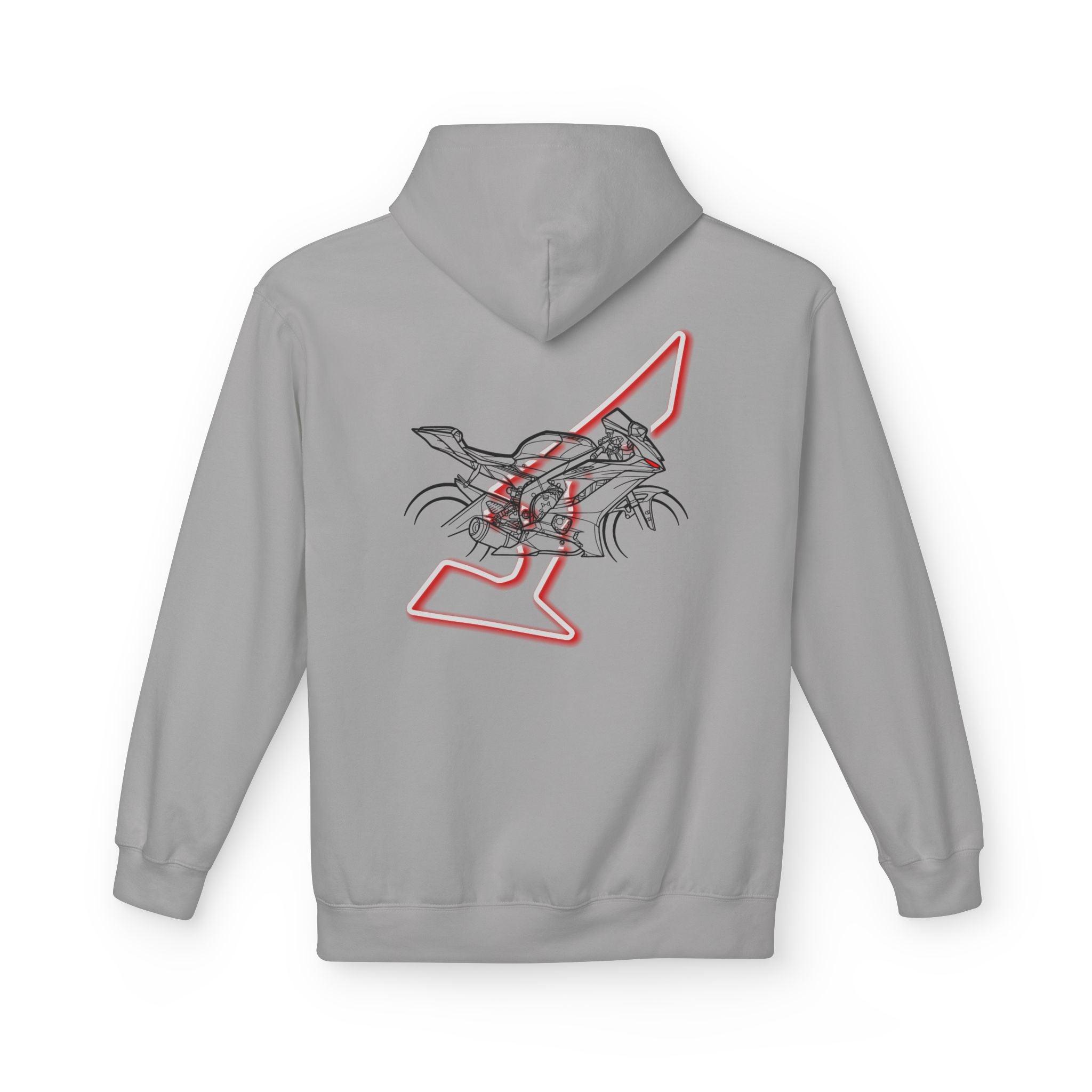 Yamaha R6 Red Eyes Hoodie - Ultimate Comfort for Racing Fans