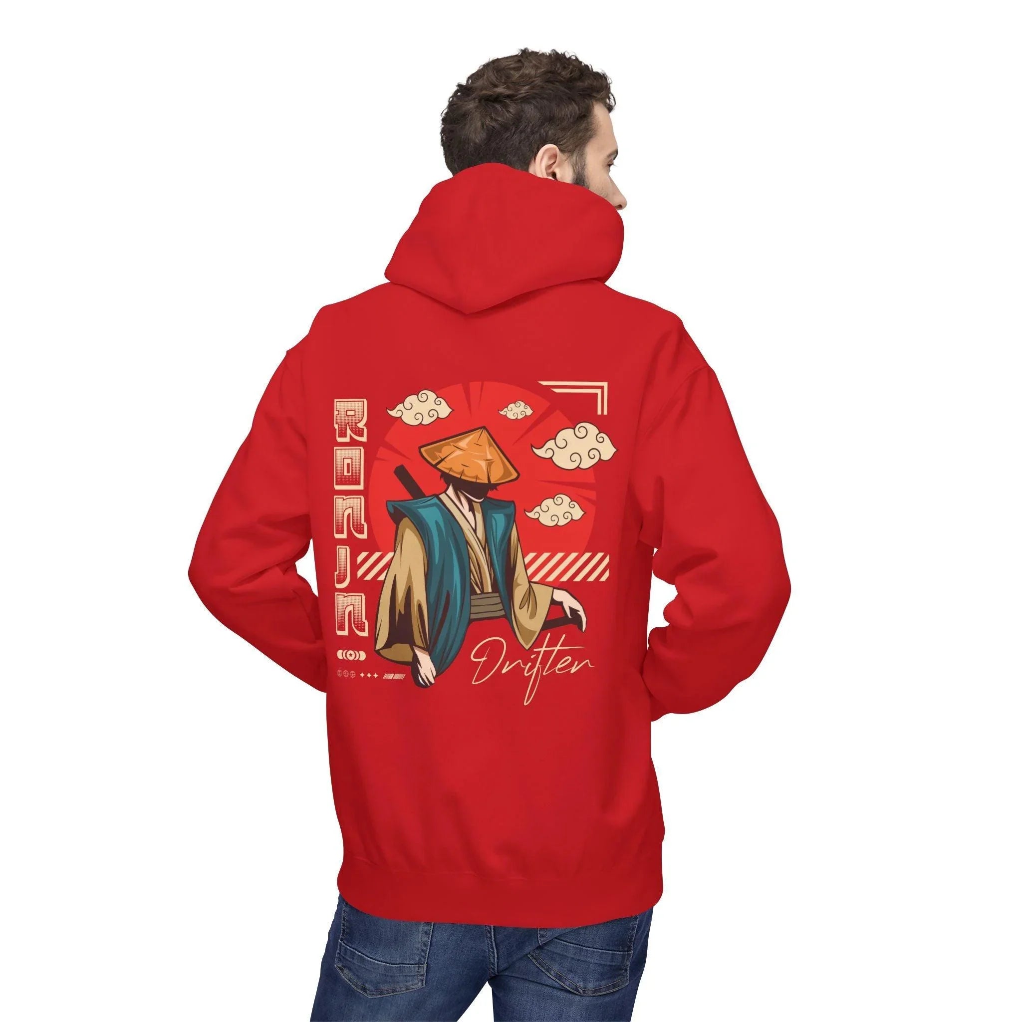 Ultimate Ronin Drifter Japanese Streetwear Fleece Hoodie for Trendsetters