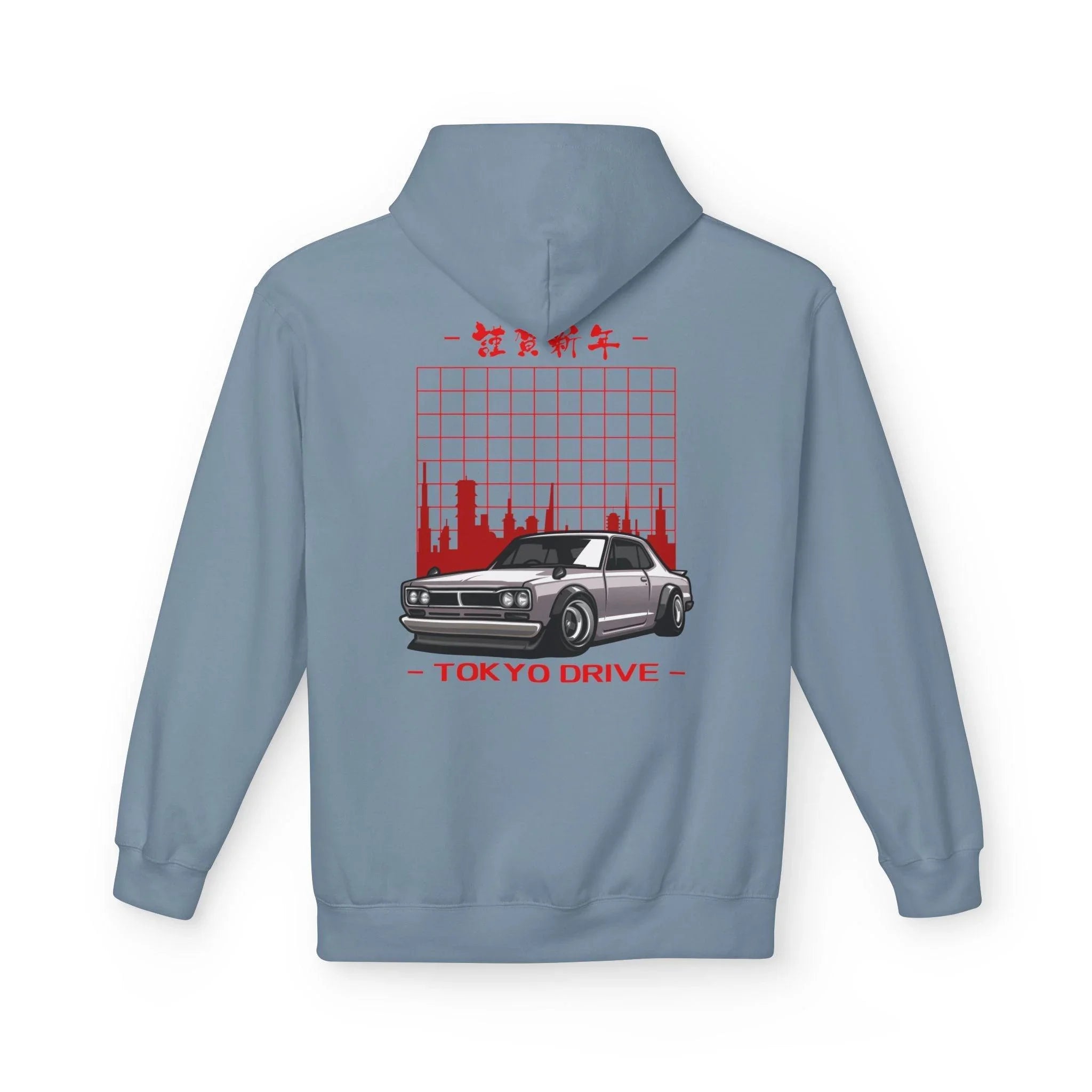 Tokyo Drive Luxe Fleece Hoodie for Ultimate Comfort and Style