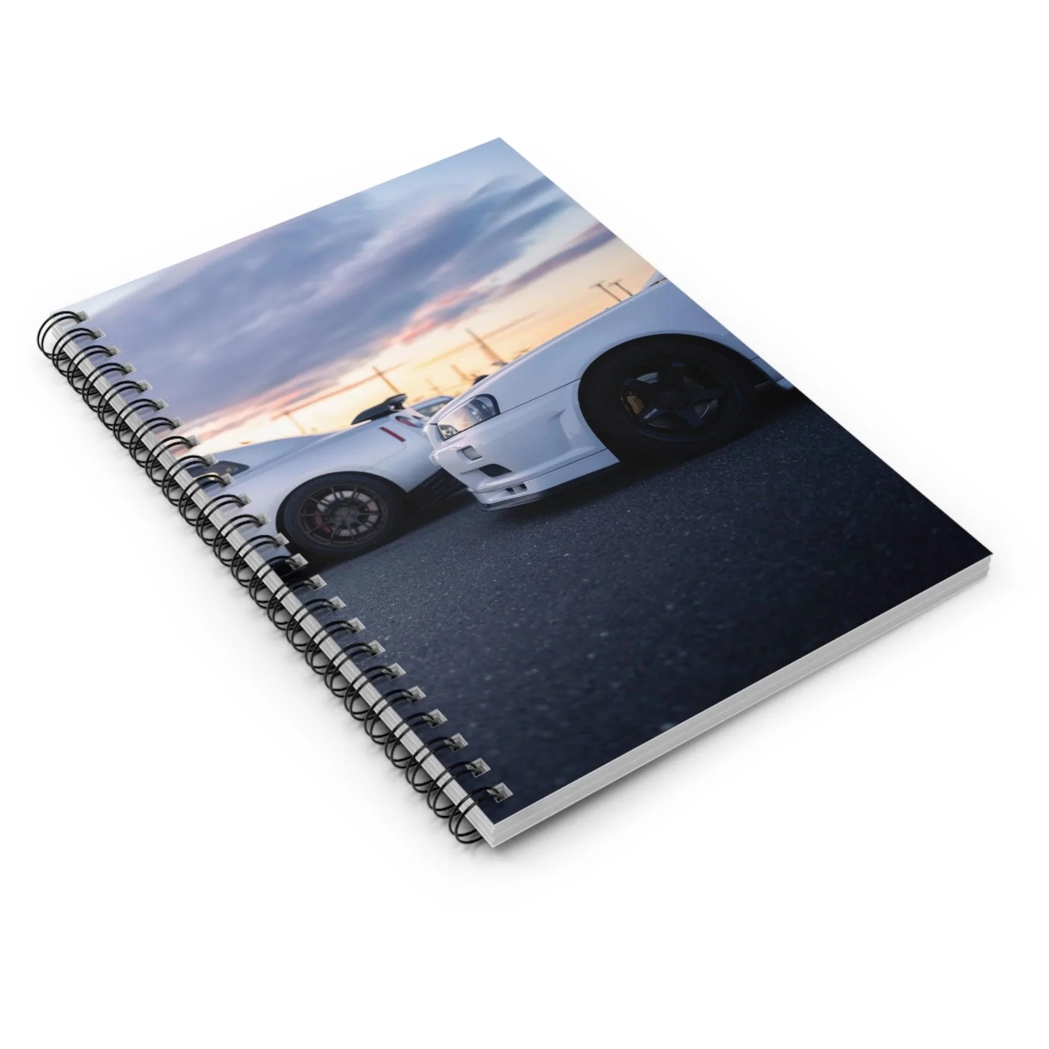 Nissan GTR R34 Automotive Spiral Notebook #001 - Throttle Designs
