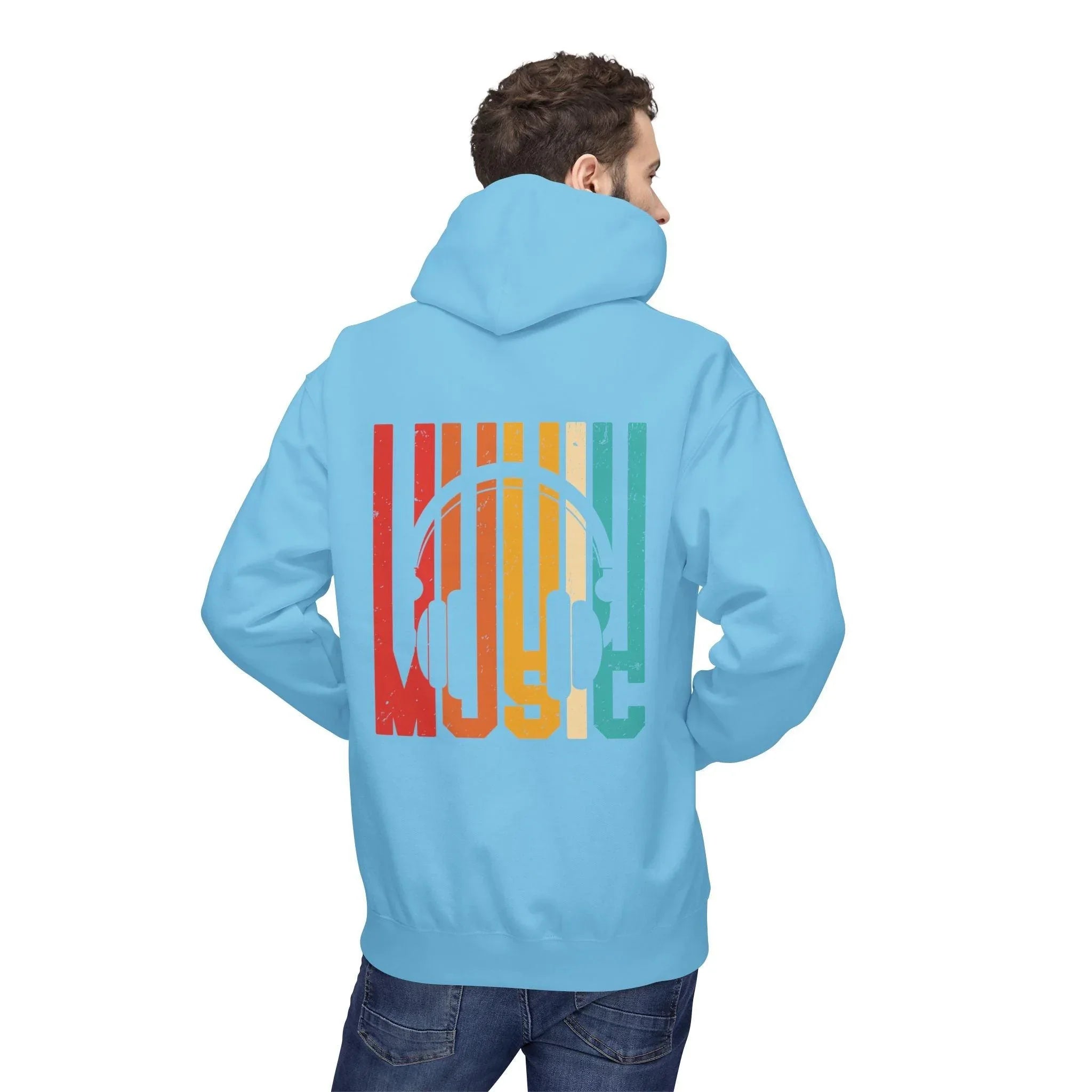 Stylish Music-Integrated Fleece Hoodie for Ultimate Comfort and Warmth