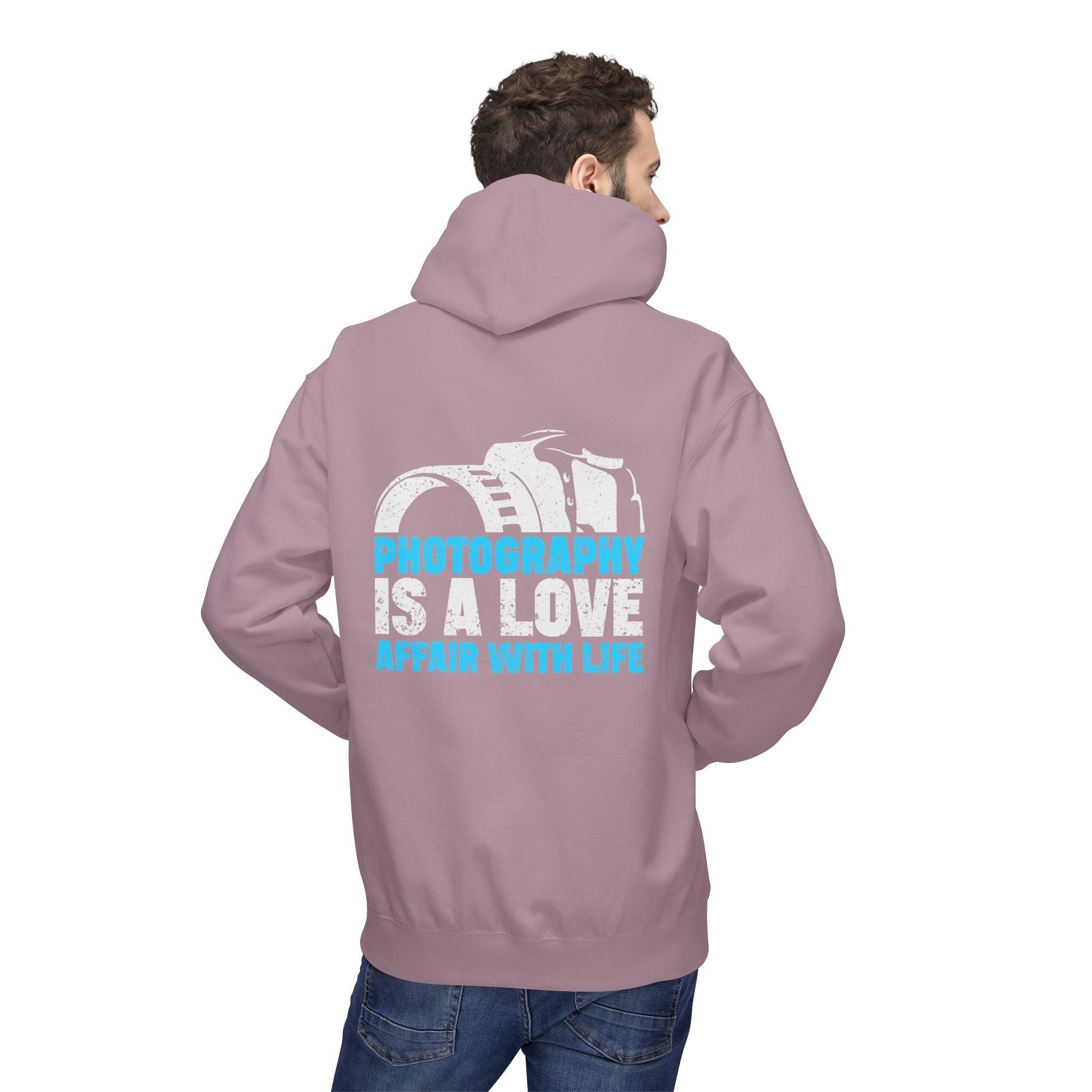 Cozy Fleece Hoodie for Photography Lovers: Embrace Life's Moments in Style