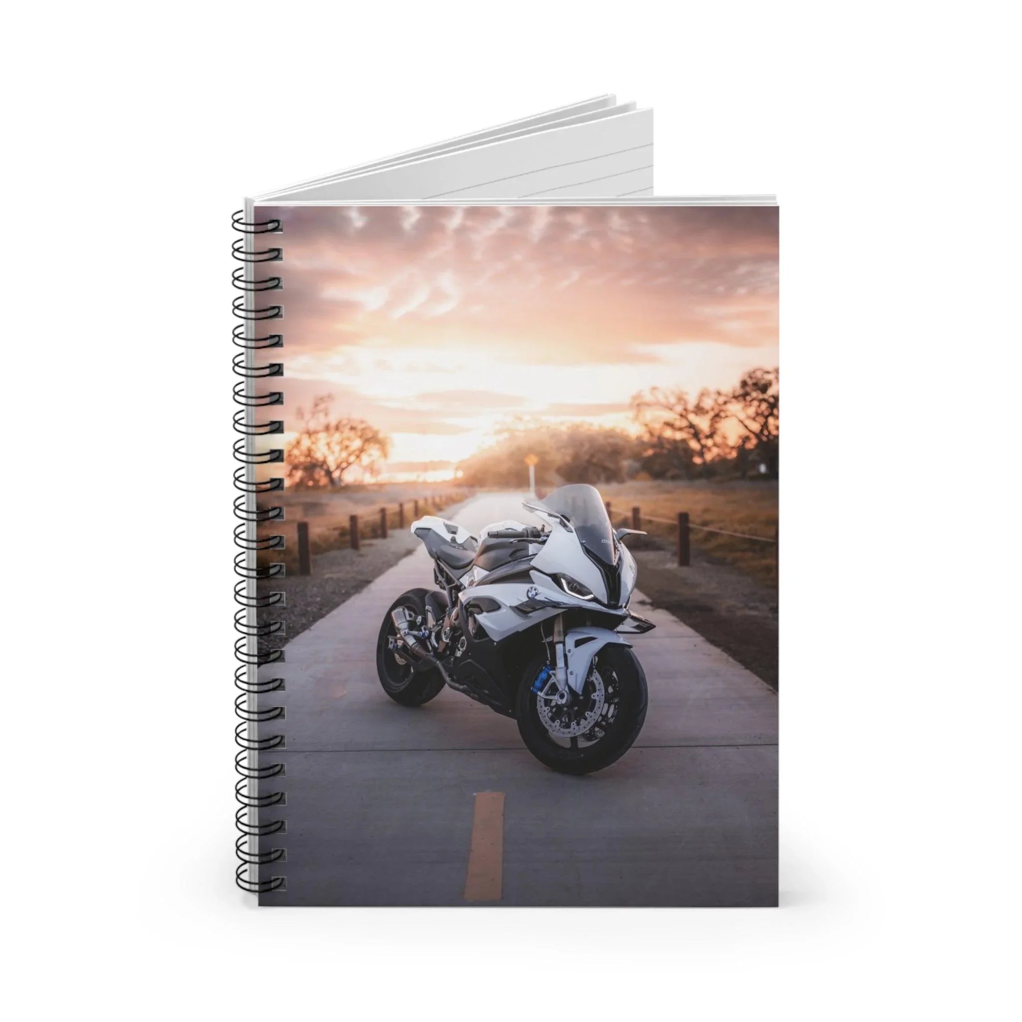 BMW S1000RR Motorcycle Spiral Notebook #033 - Throttle Designs