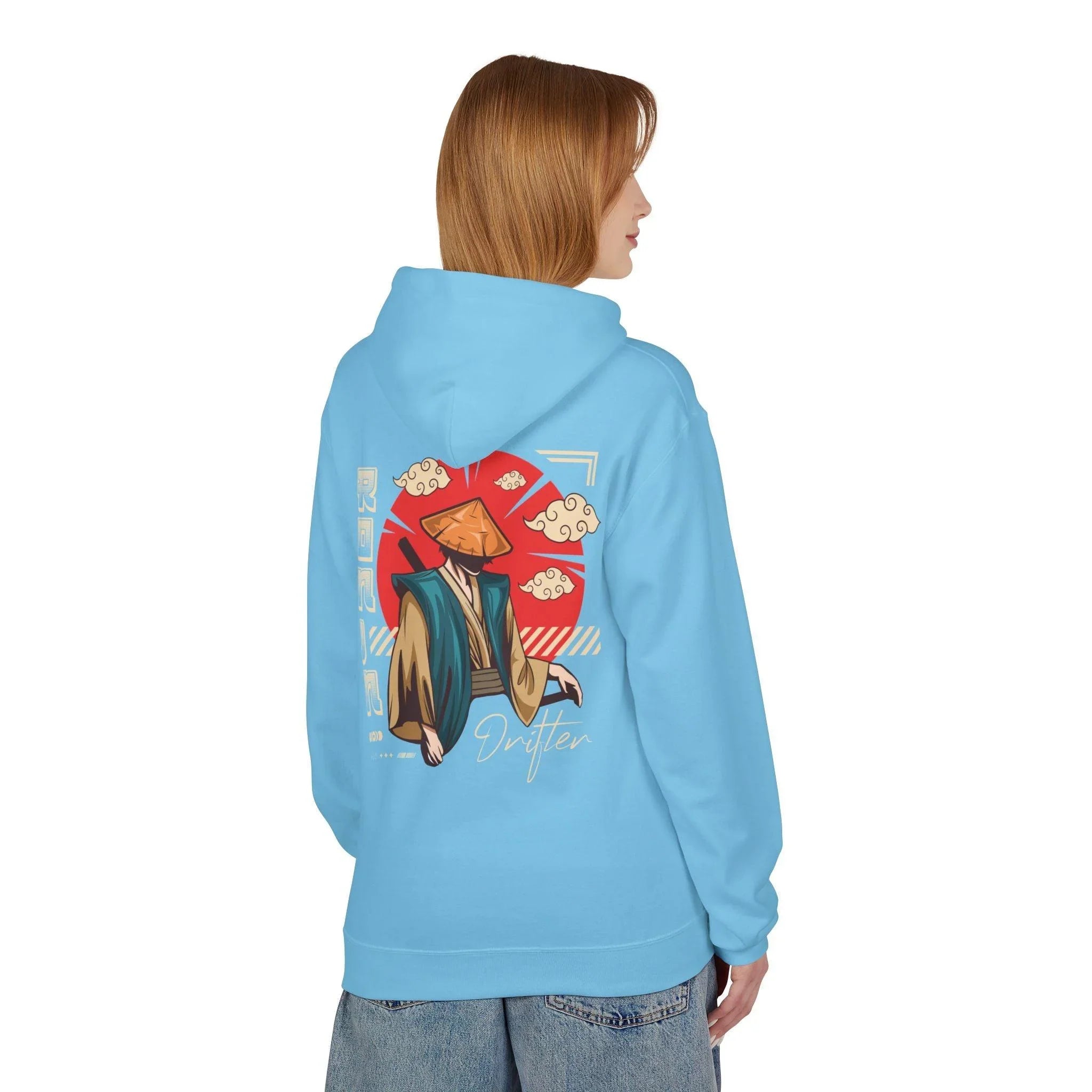 Ultimate Ronin Drifter Japanese Streetwear Fleece Hoodie for Trendsetters