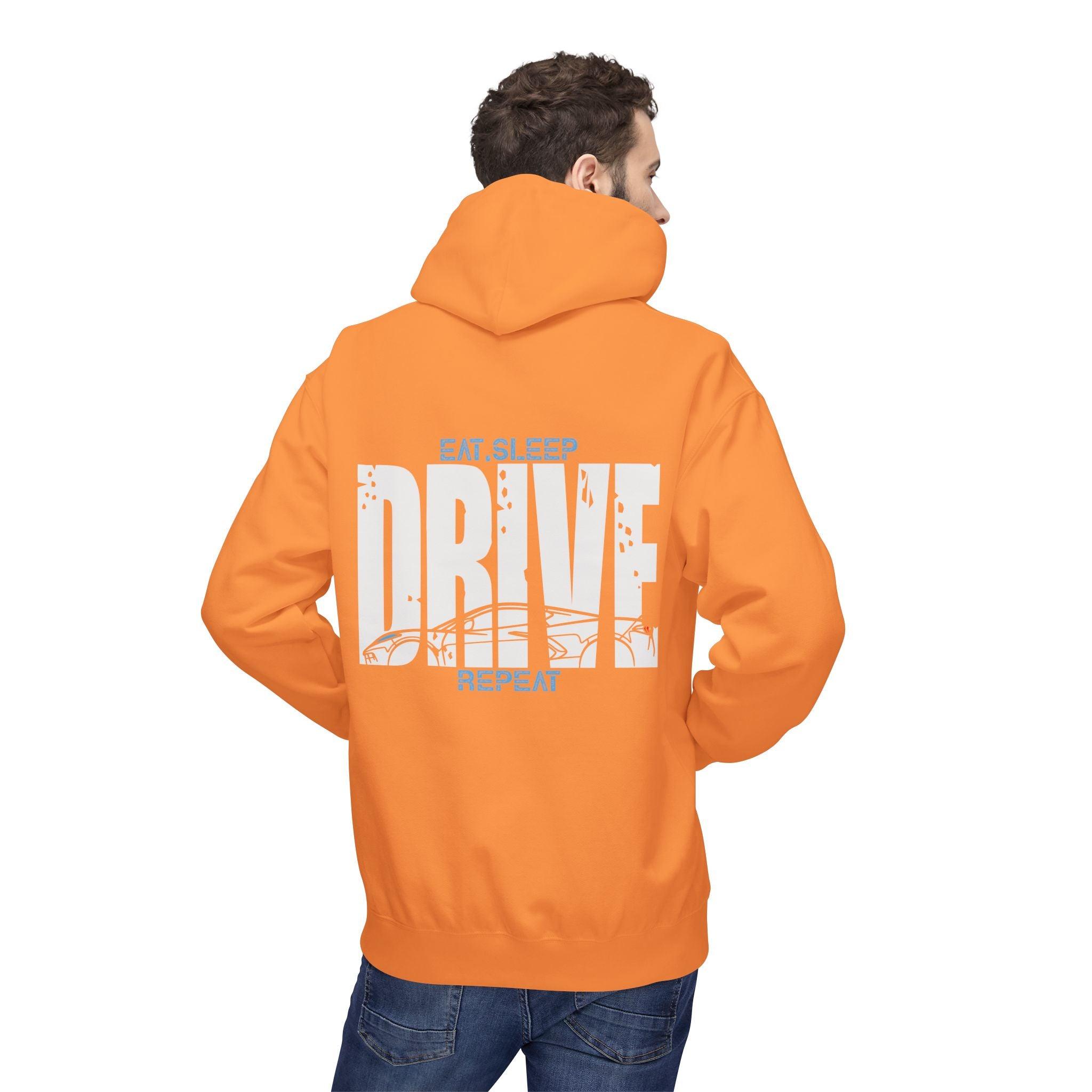 Chevrolet C8 Corvette DRIVE Cozy Fleece Hoodie for Car Enthusiasts