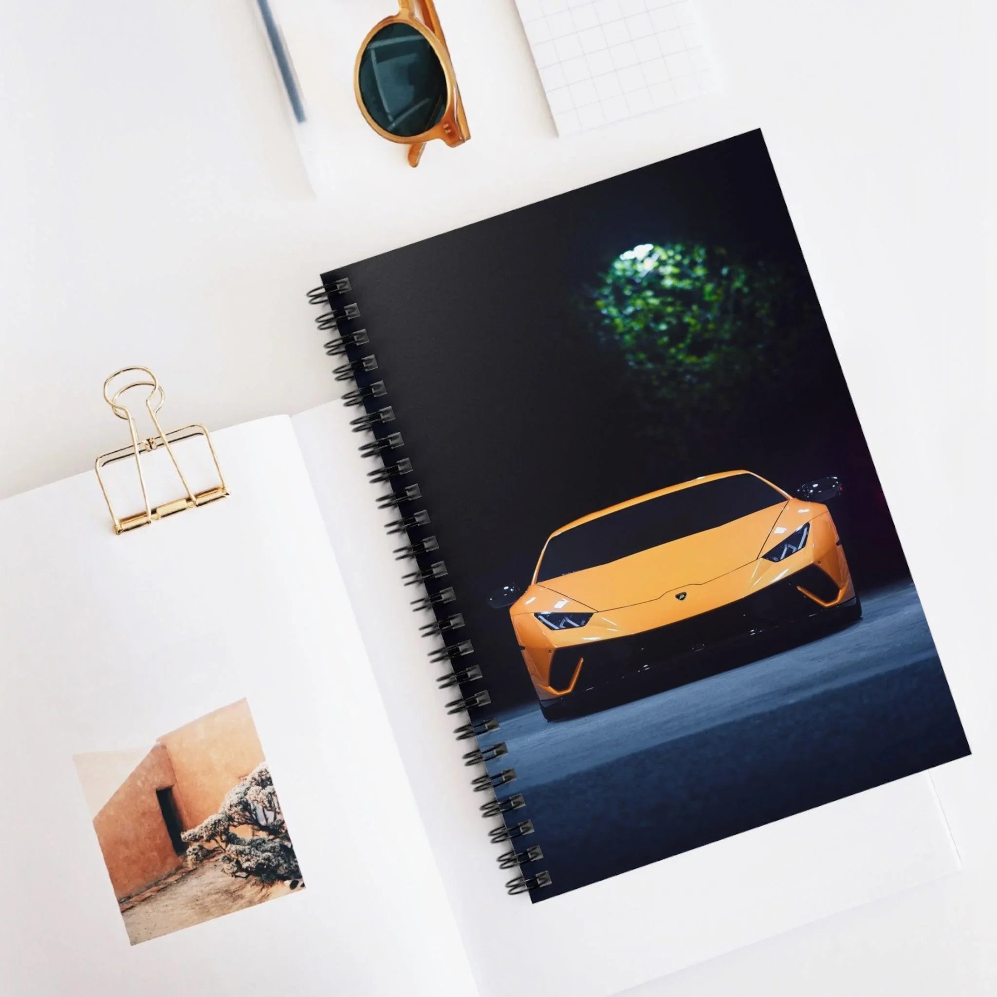 Lamborghini Huracan Automotive Spiral Notebook #028 - Throttle Designs