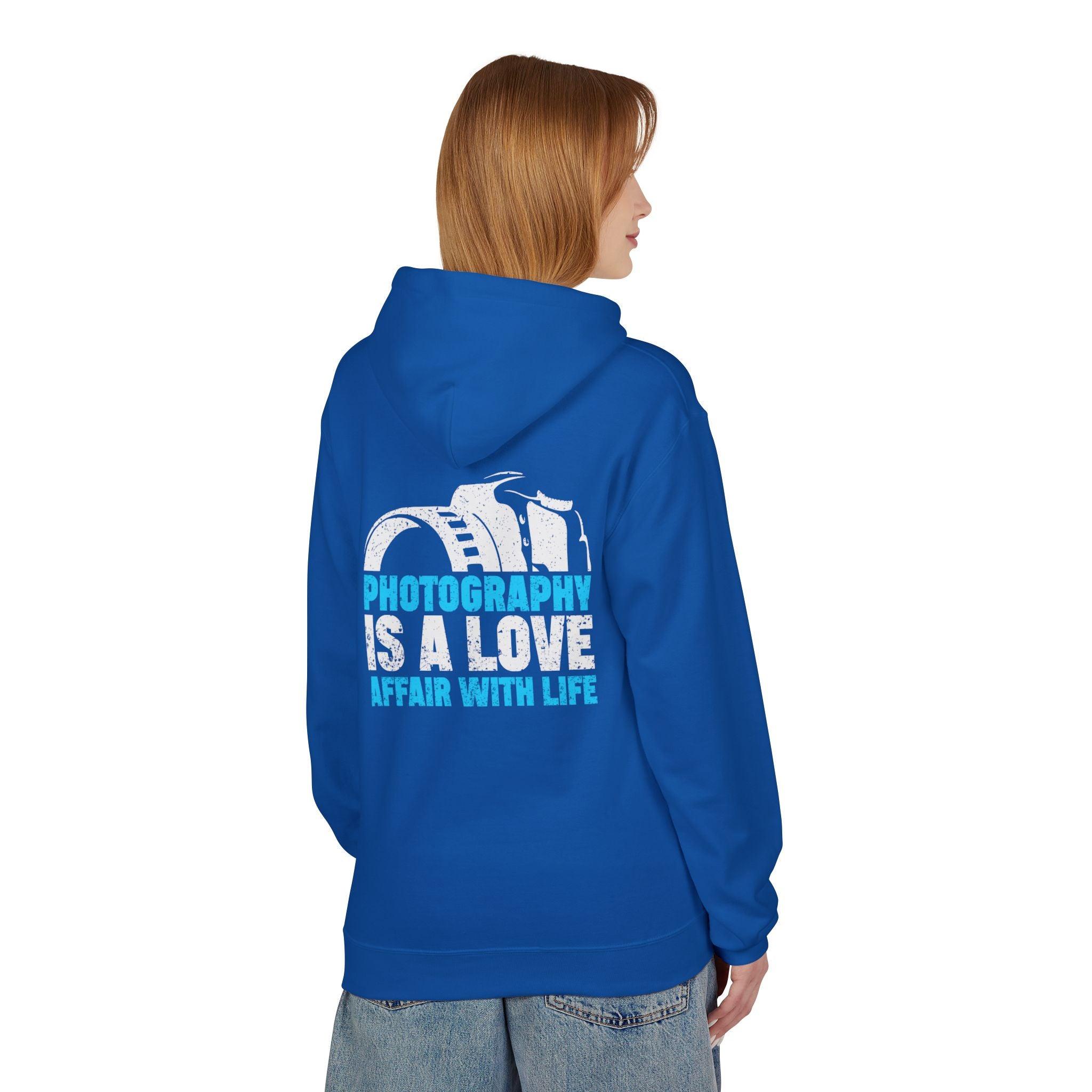 Cozy Fleece Hoodie for Photography Lovers: Embrace Life's Moments in Style