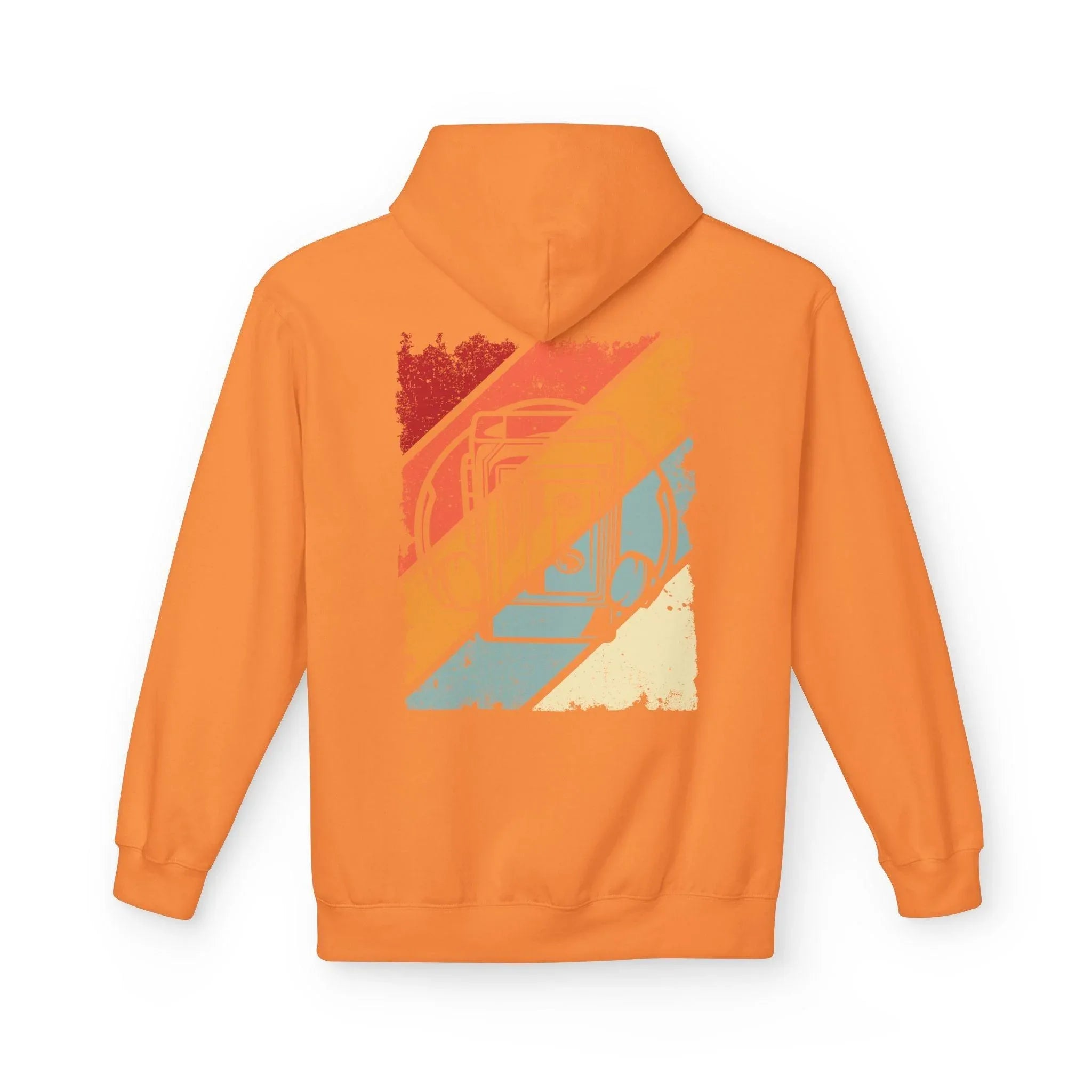 Cozy Vintage Walkman Fleece Hoodie - Stylish Comfort for Cold Days