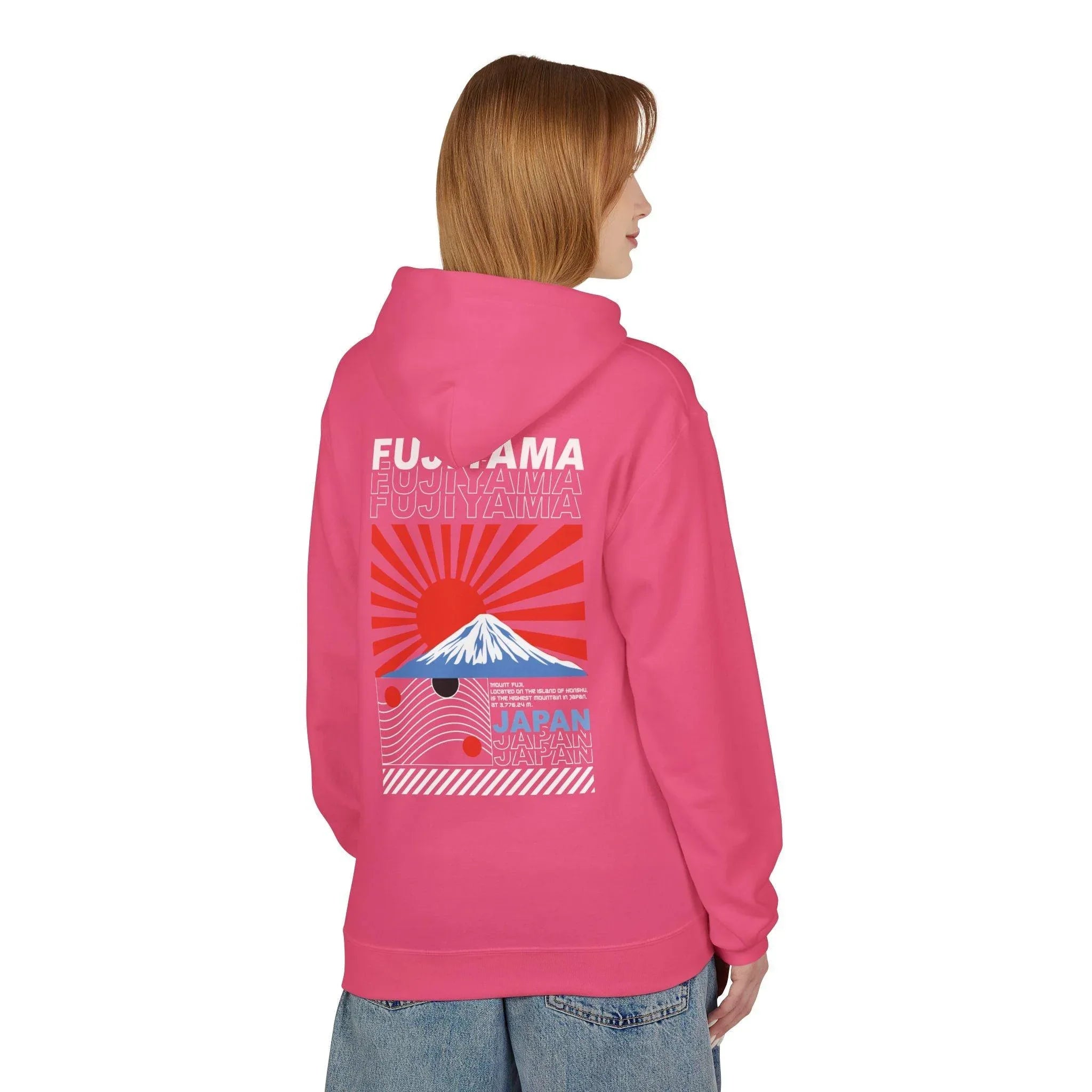 Fujiyama Japan Streetwear Cozy Fleece Hoodie - Ultimate Comfort & Style