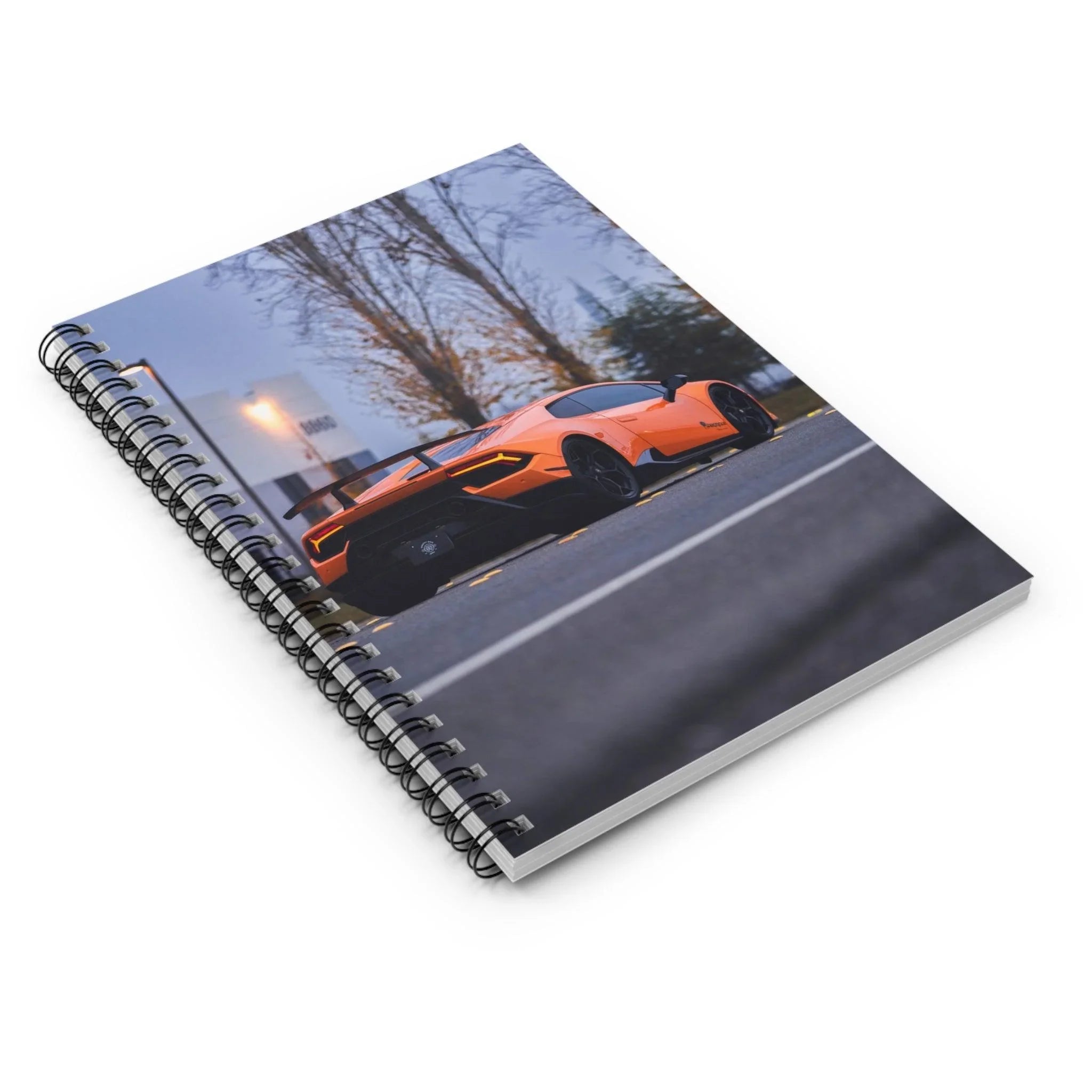 Lamborghini Huracan Automotive Spiral Notebook #012 - Throttle Designs
