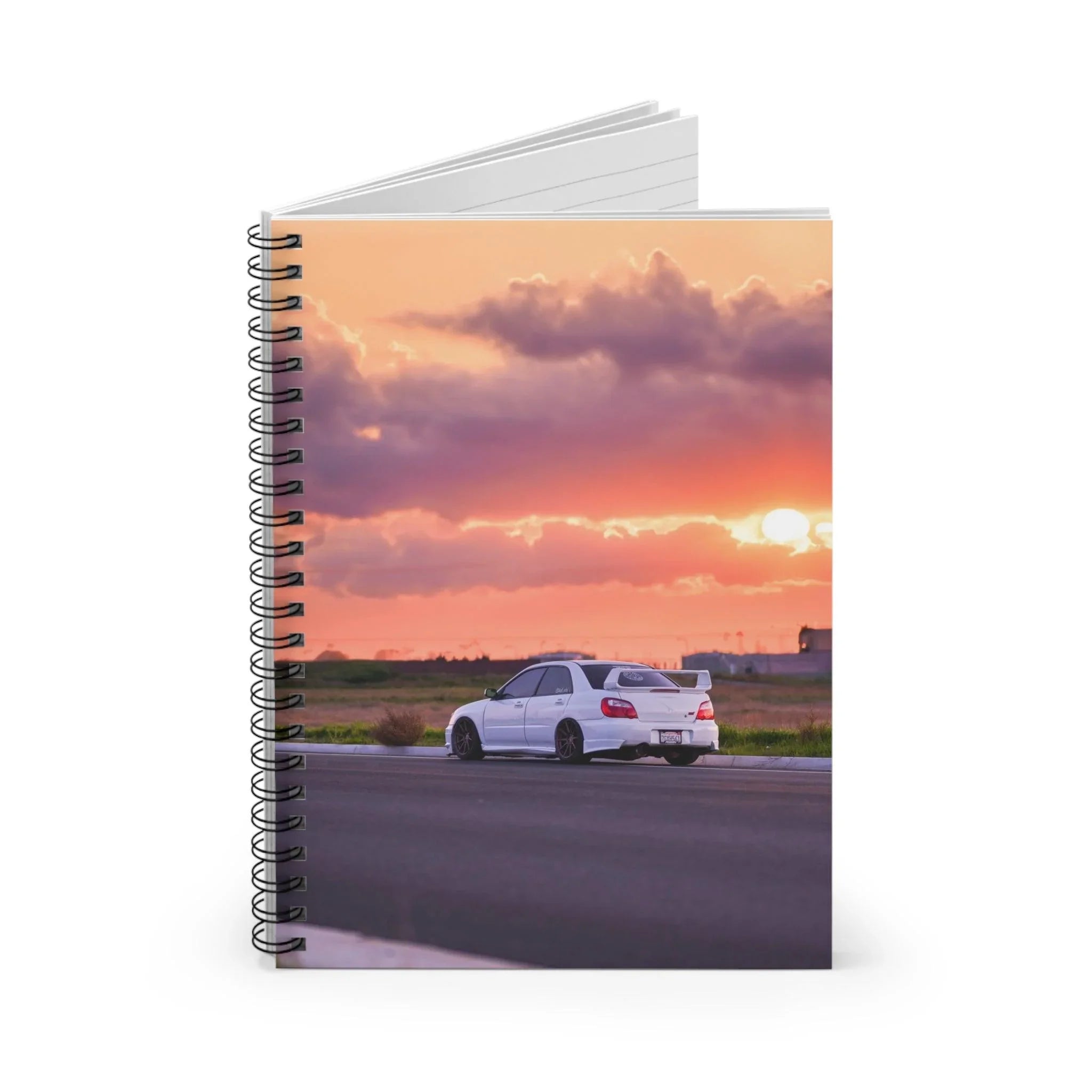 Subaru WRX STI Automotive Spiral Notebook #012 - Throttle Designs