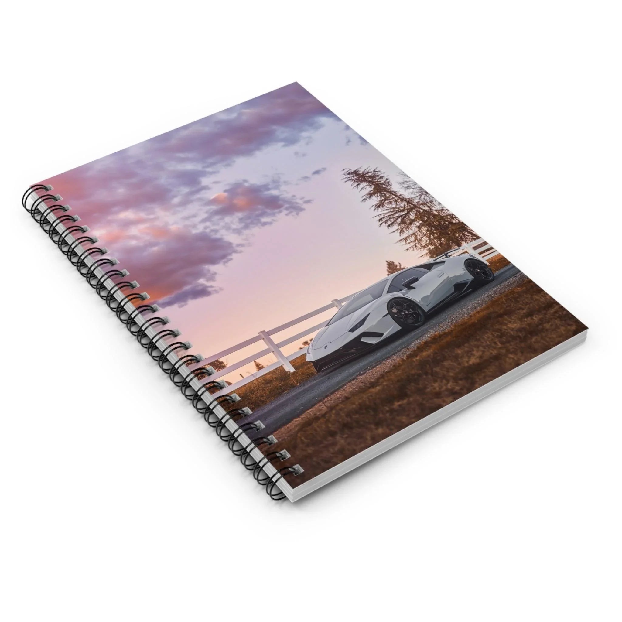 Lamborghini Huracan Automotive Spiral Notebook #044 - Throttle Designs