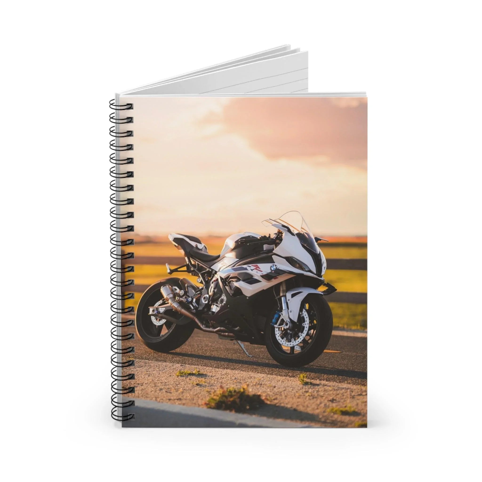 BMW S1000RR Motorcycle Spiral Notebook #066 - Throttle Designs
