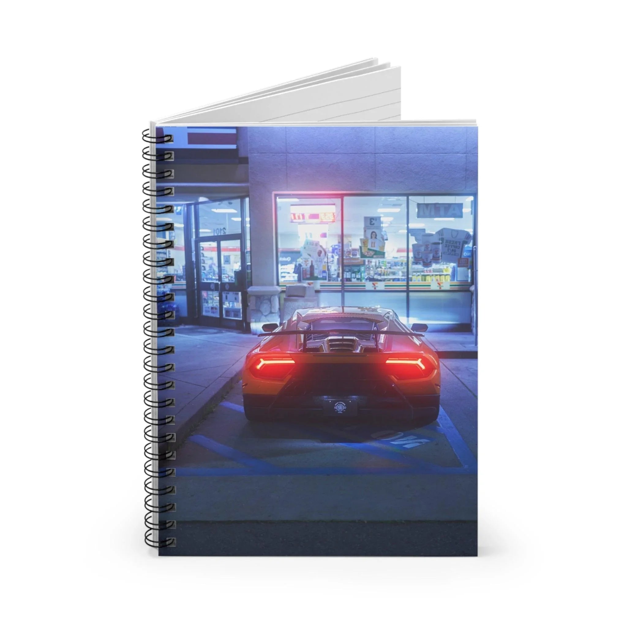 Lamborghini Huracan Automotive Spiral Notebook #020 - Throttle Designs