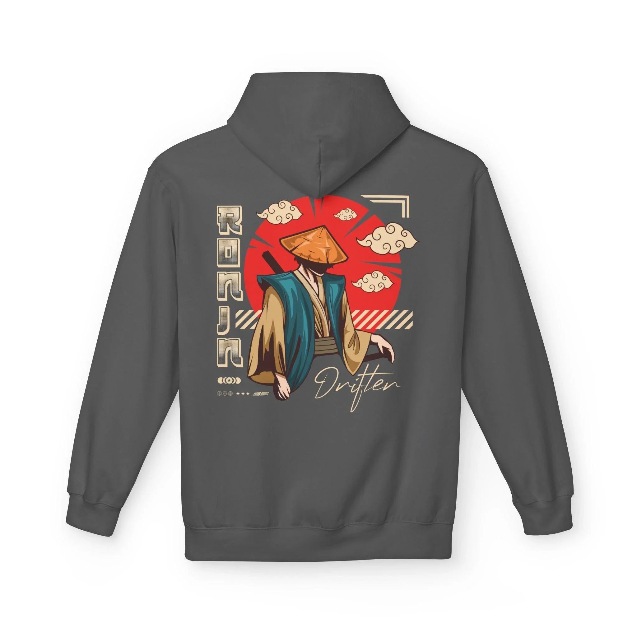 Ultimate Ronin Drifter Japanese Streetwear Fleece Hoodie for Trendsetters
