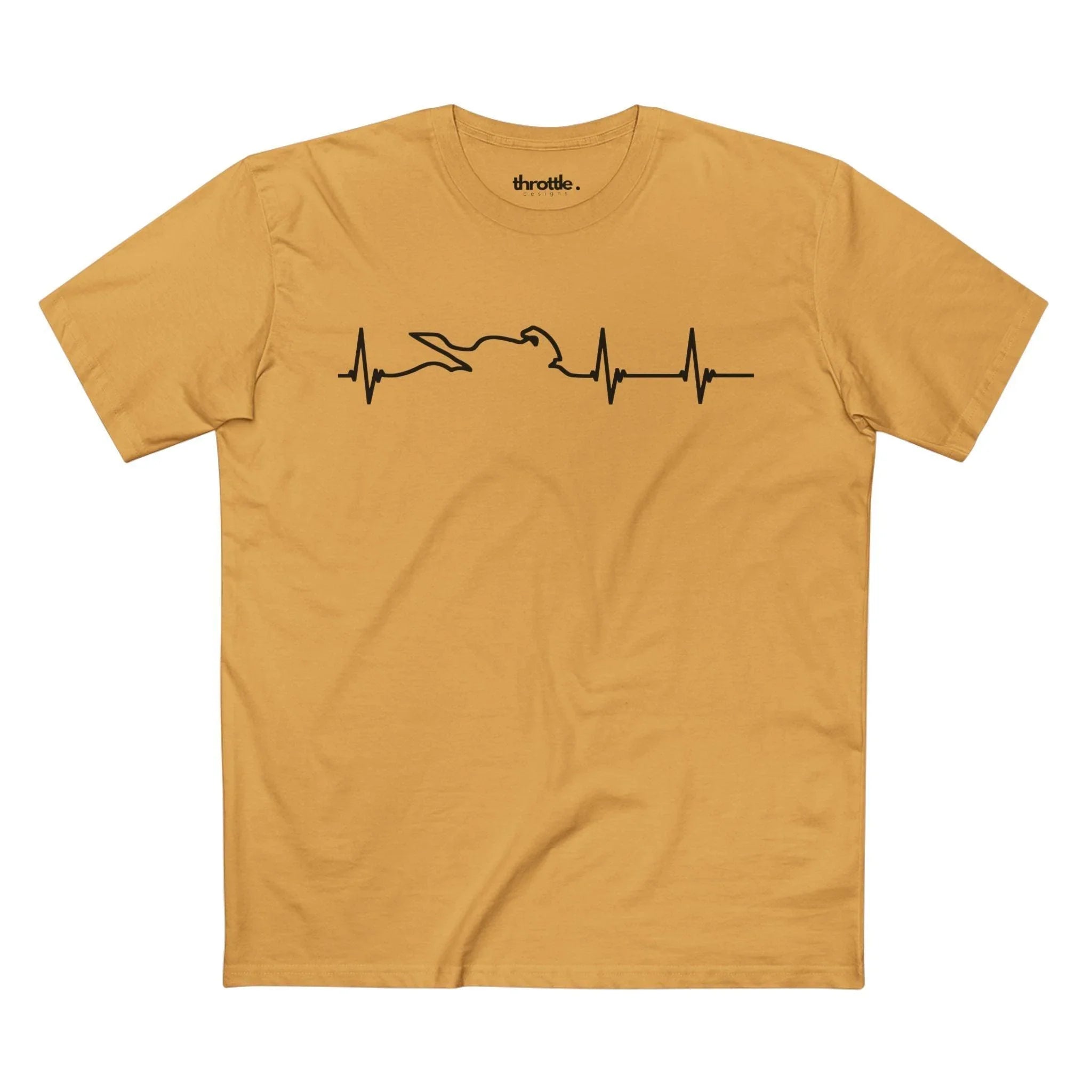 Premium Motorcycle Heartbeat T-Shirt