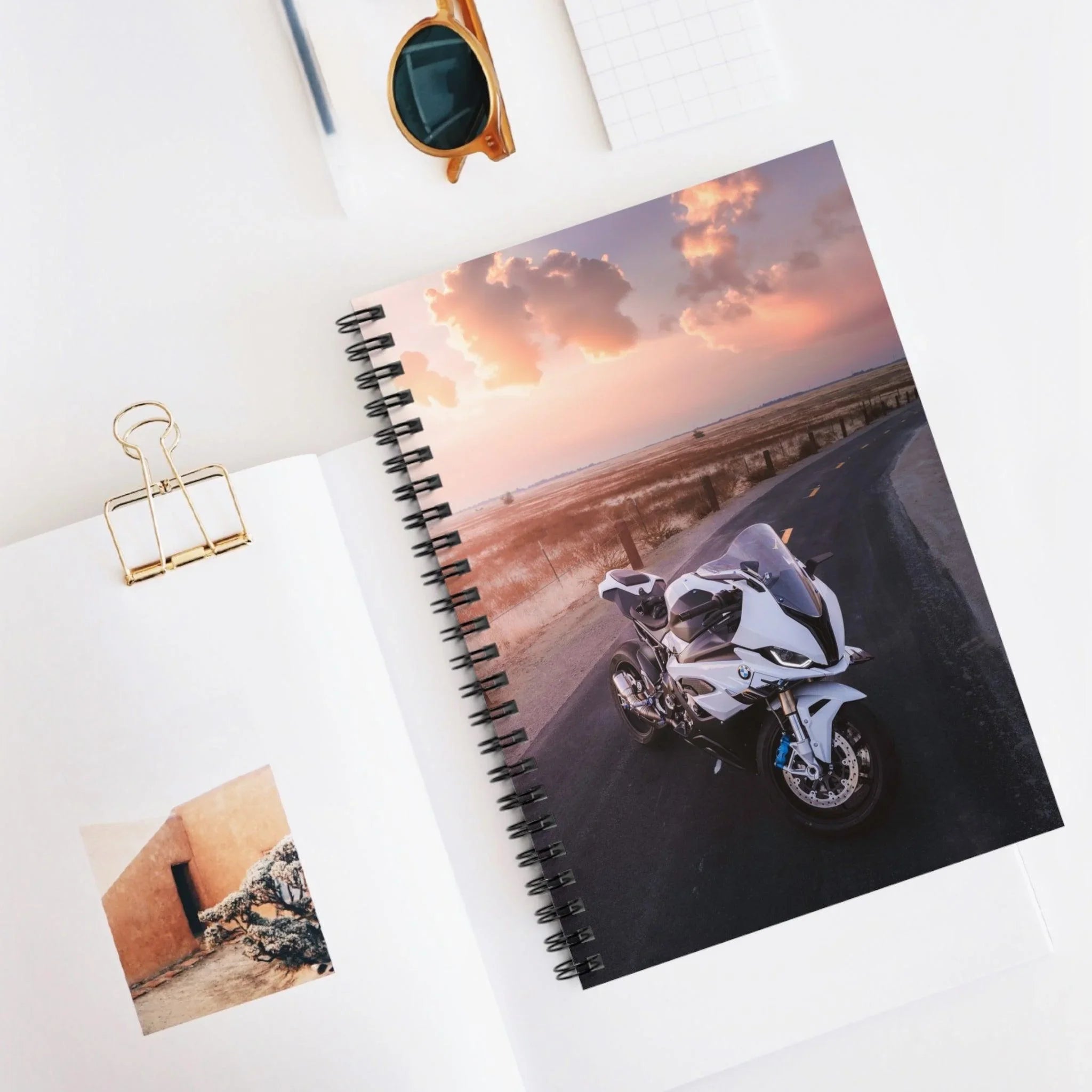 BMW S1000RR Motorcycle Spiral Notebook #113 - Throttle Designs
