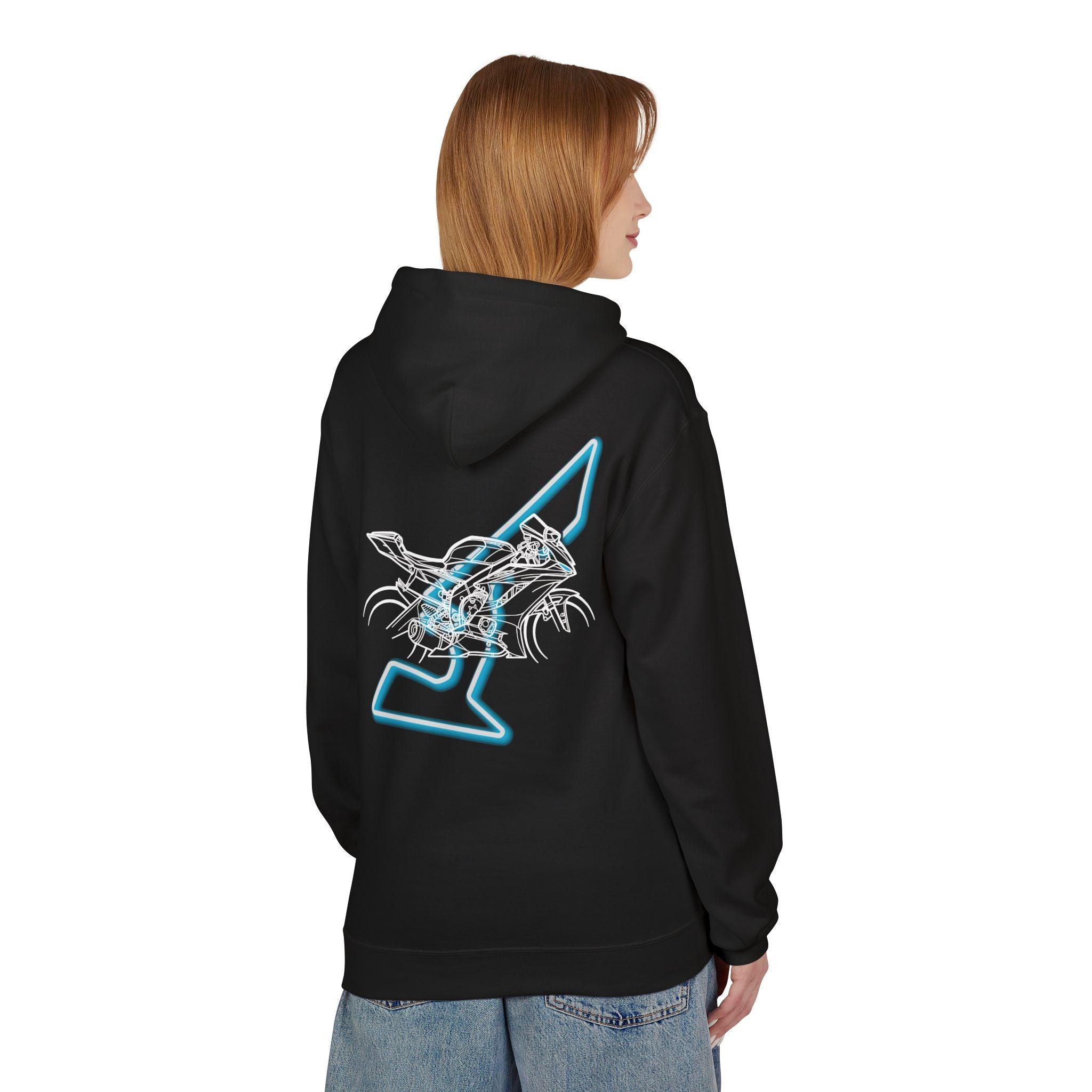 Yamaha R6 Circuit of the Americas Hoodie - Stylish Comfort for Racers