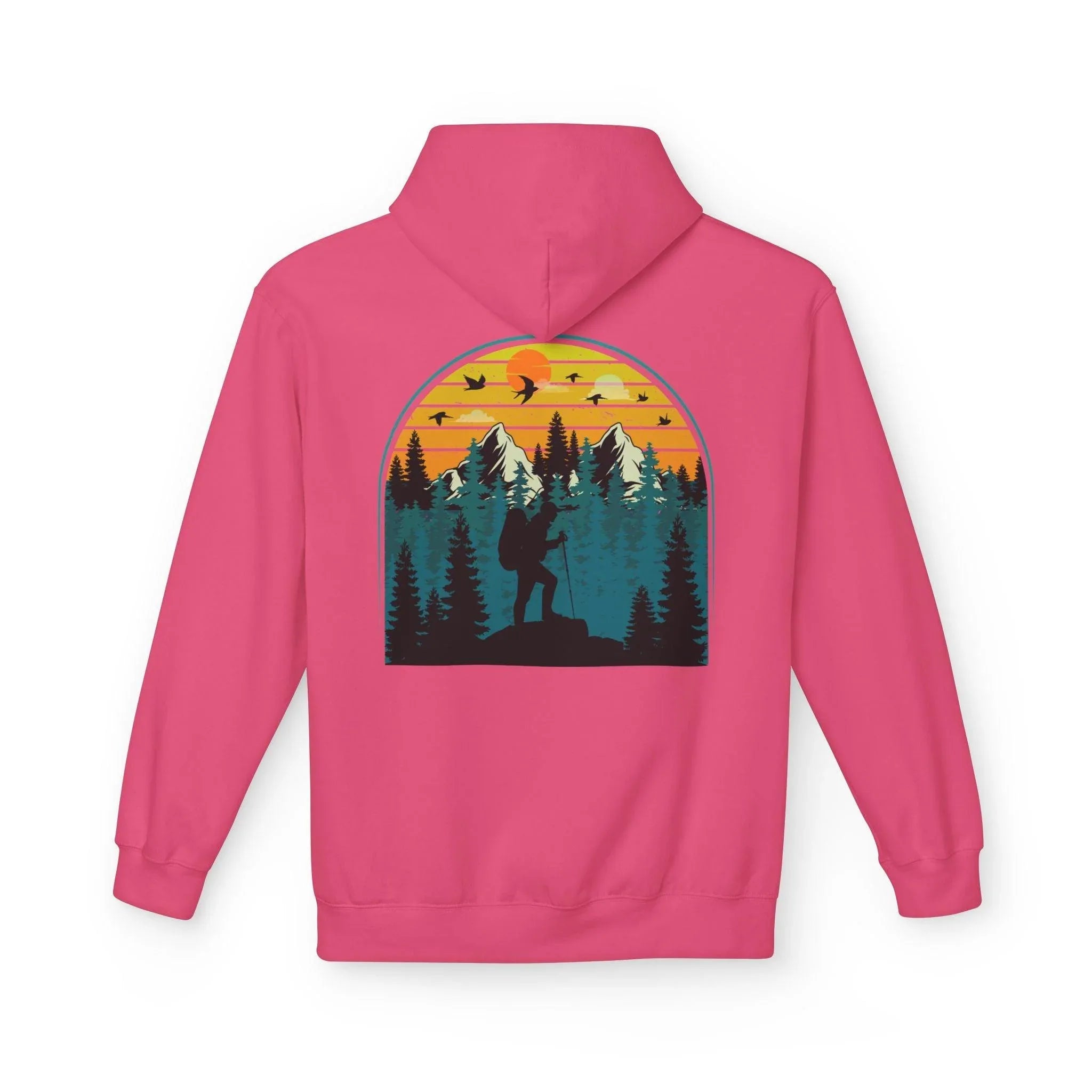 Ultimate Retro Outdoor Fleece Hoodie for Adventurers