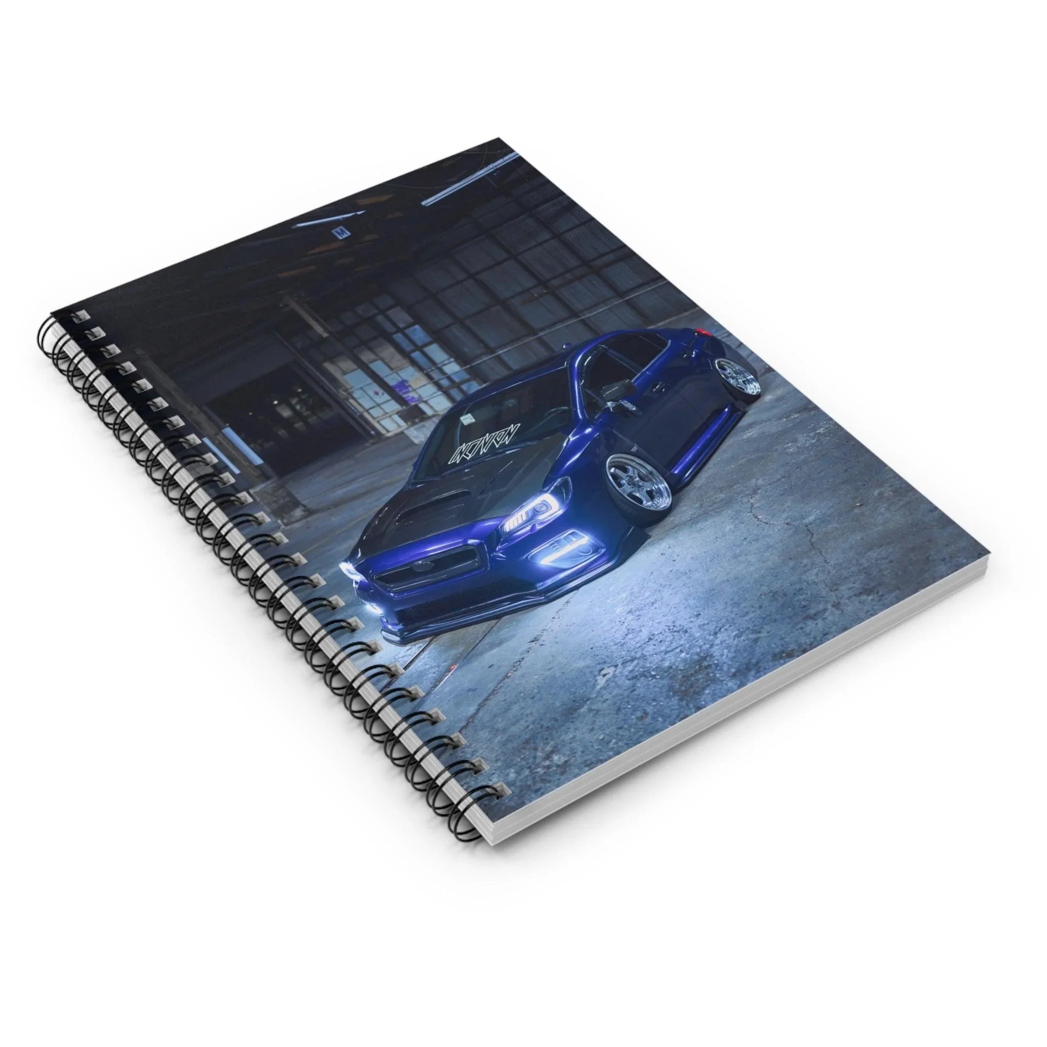 Subaru WRX Automotive Spiral Notebook #025 - Throttle Designs