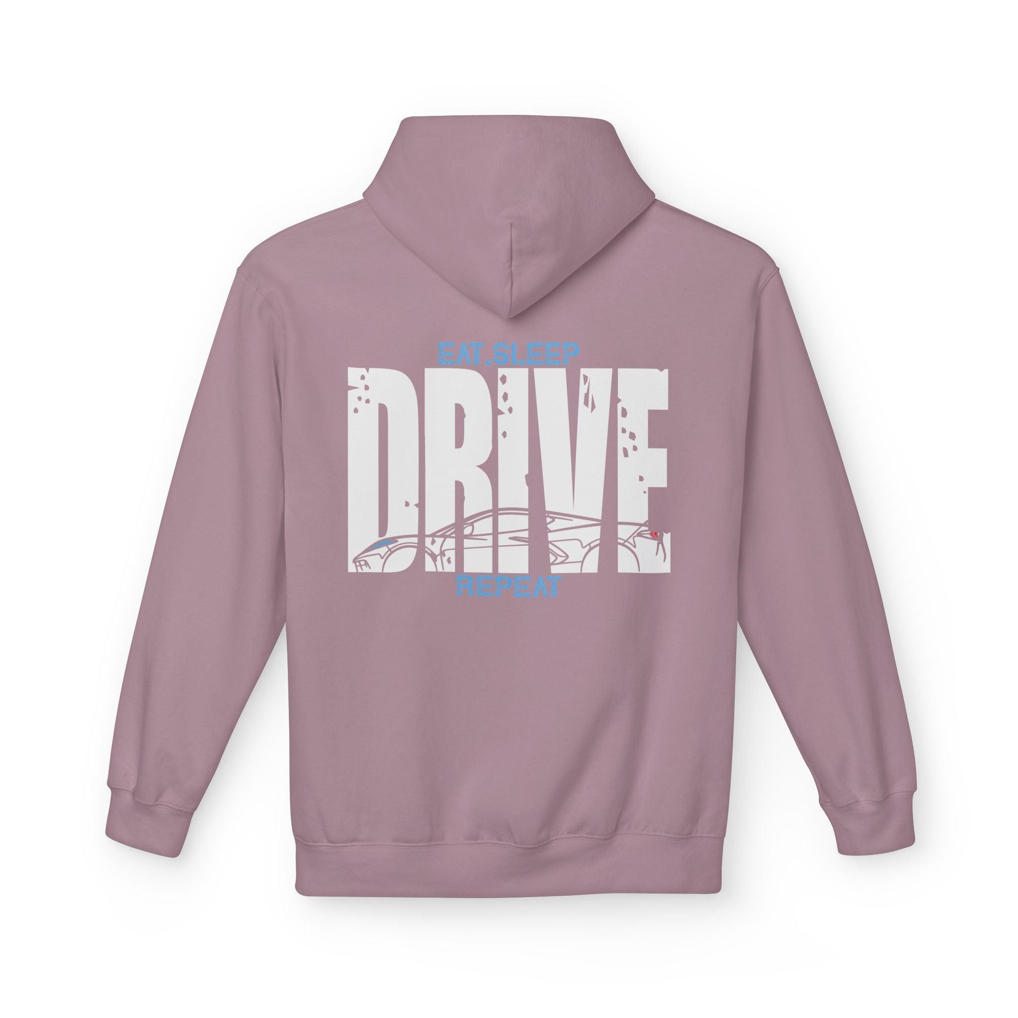 Chevrolet C8 Corvette DRIVE Cozy Fleece Hoodie for Car Enthusiasts