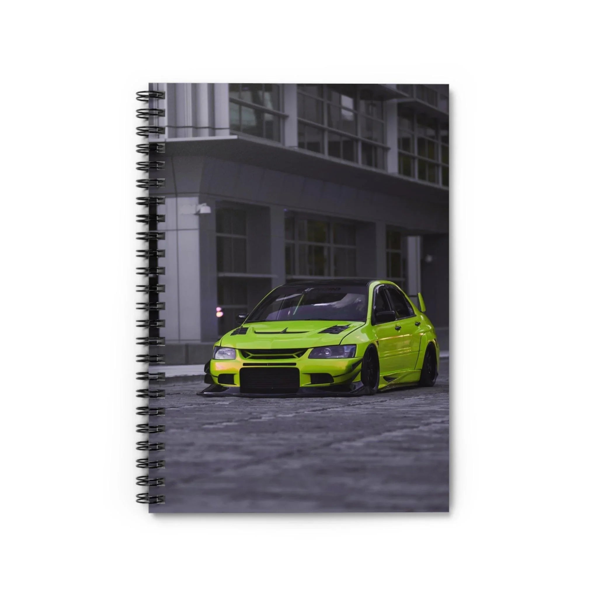 Mitsubishi Evo 9 Automotive Spiral Notebook #003 - Throttle Designs