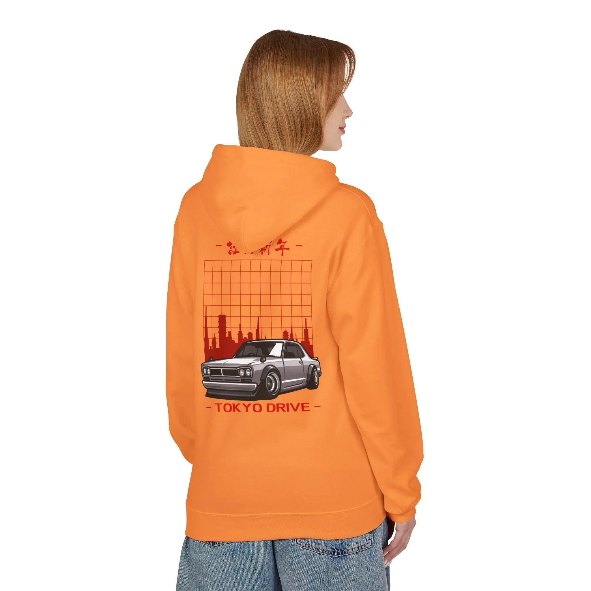 Tokyo Drive Luxe Fleece Hoodie for Ultimate Comfort and Style