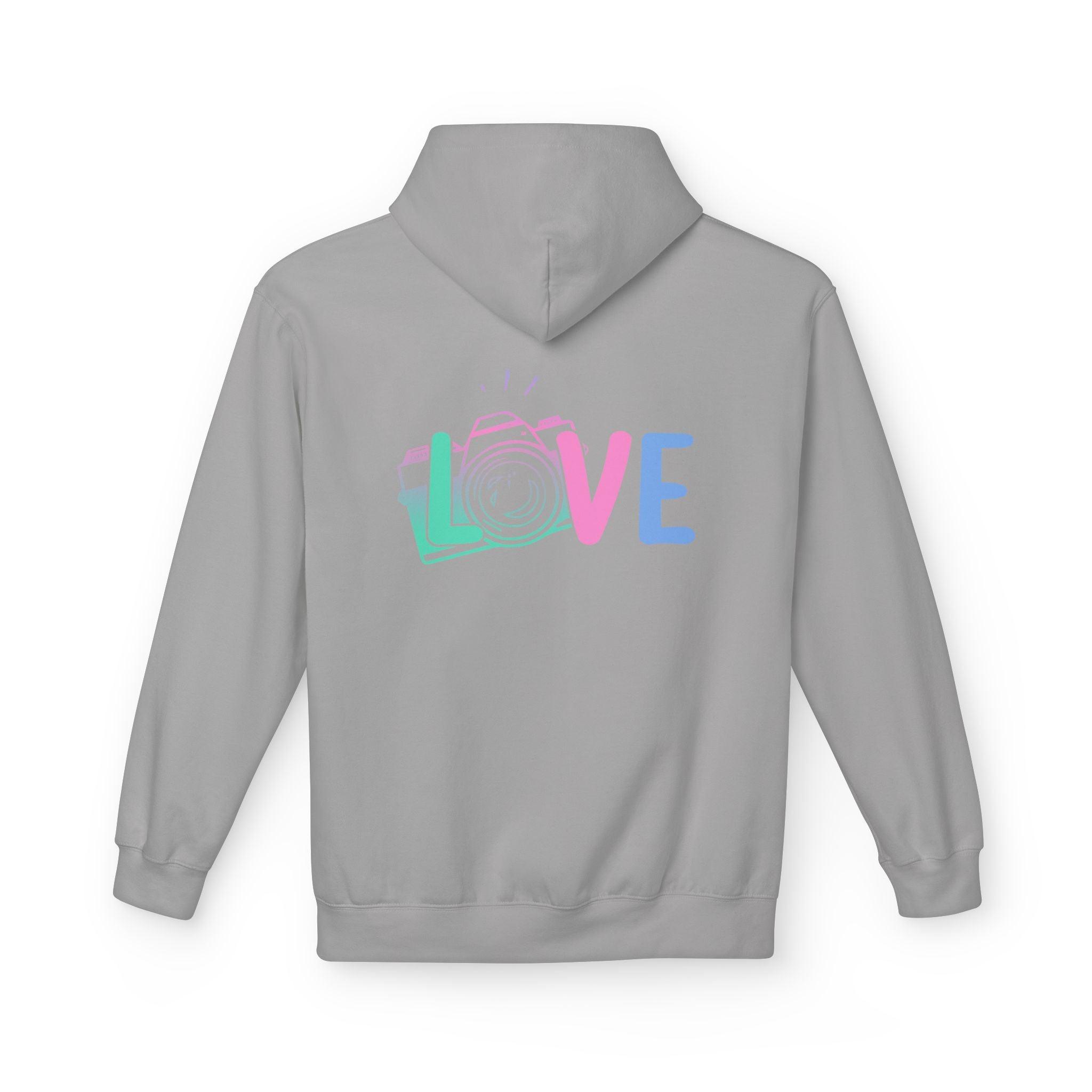 Cozy Love Photography Fleece Hoodie for Stylish Comfort
