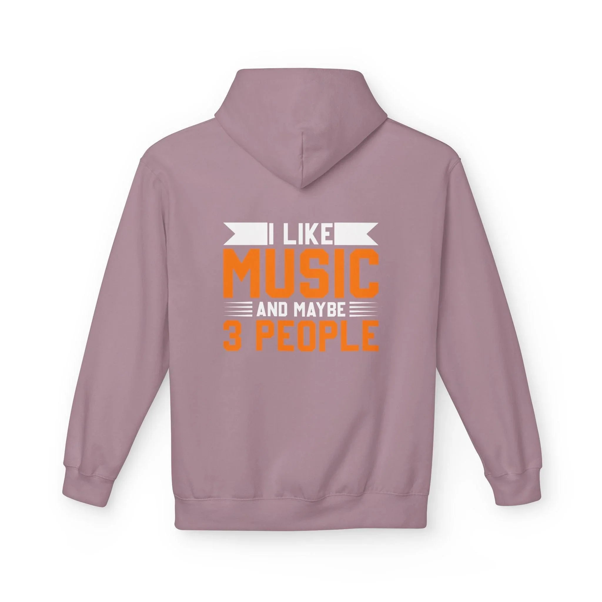 Cozy Up with the "I Love Music & My 3 People" Fleece Hoodie