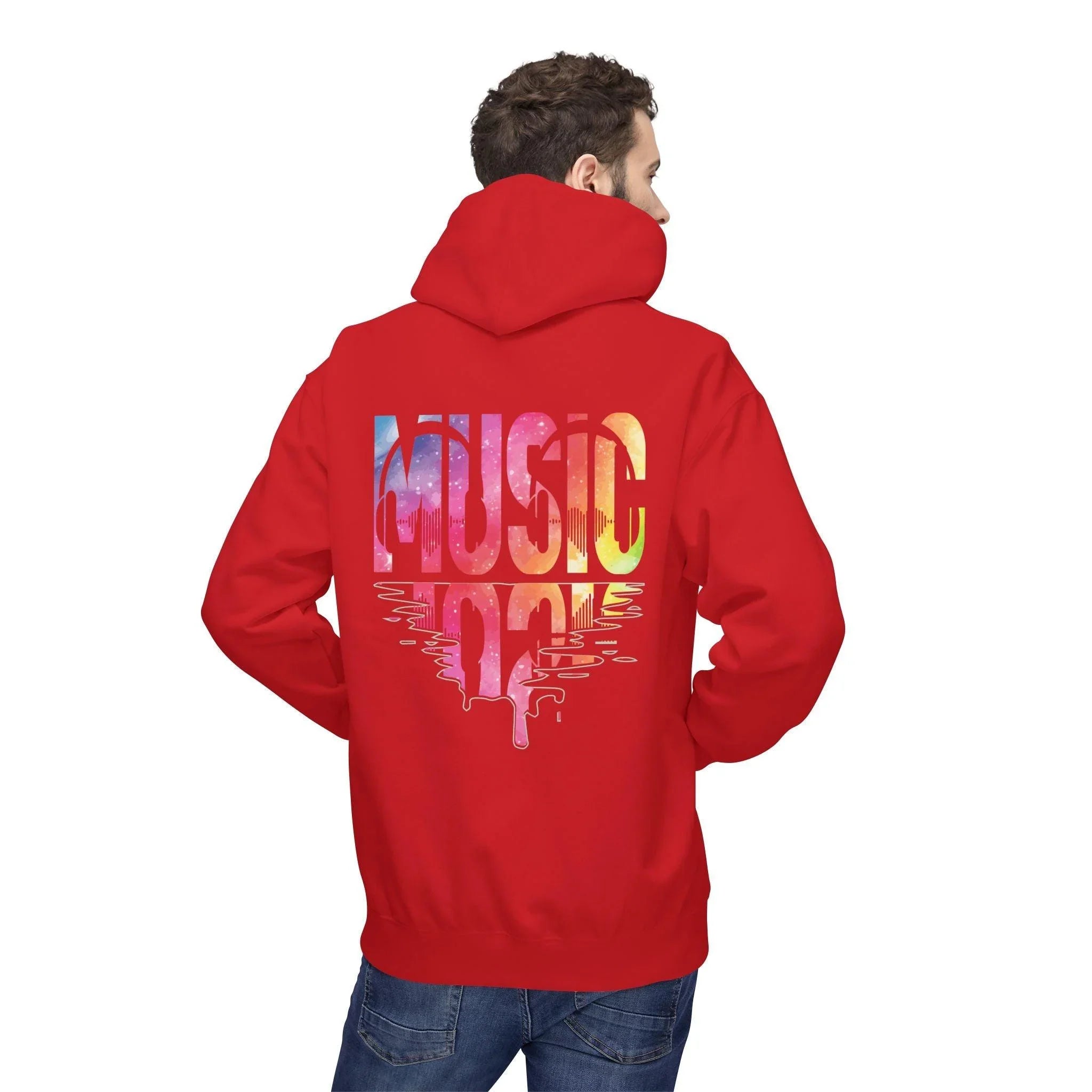 Ultimate Comfort Music Hoodie with Built-in Headphones