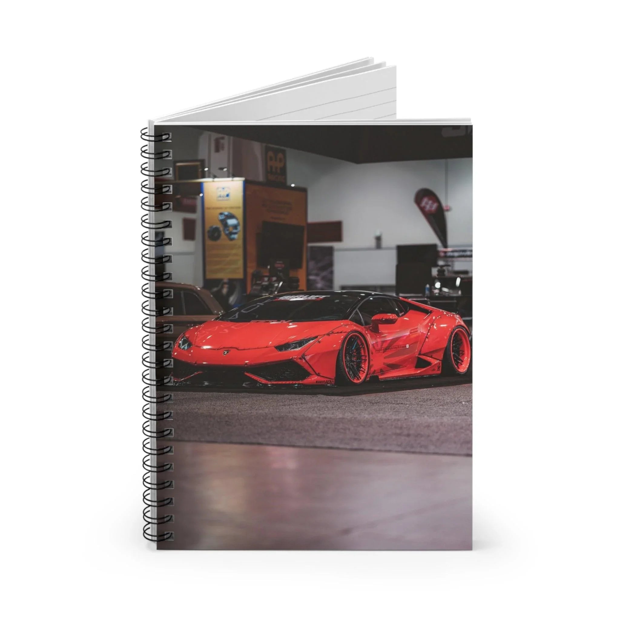 Lamborghini Huracan Automotive Spiral Notebook #003 - Throttle Designs