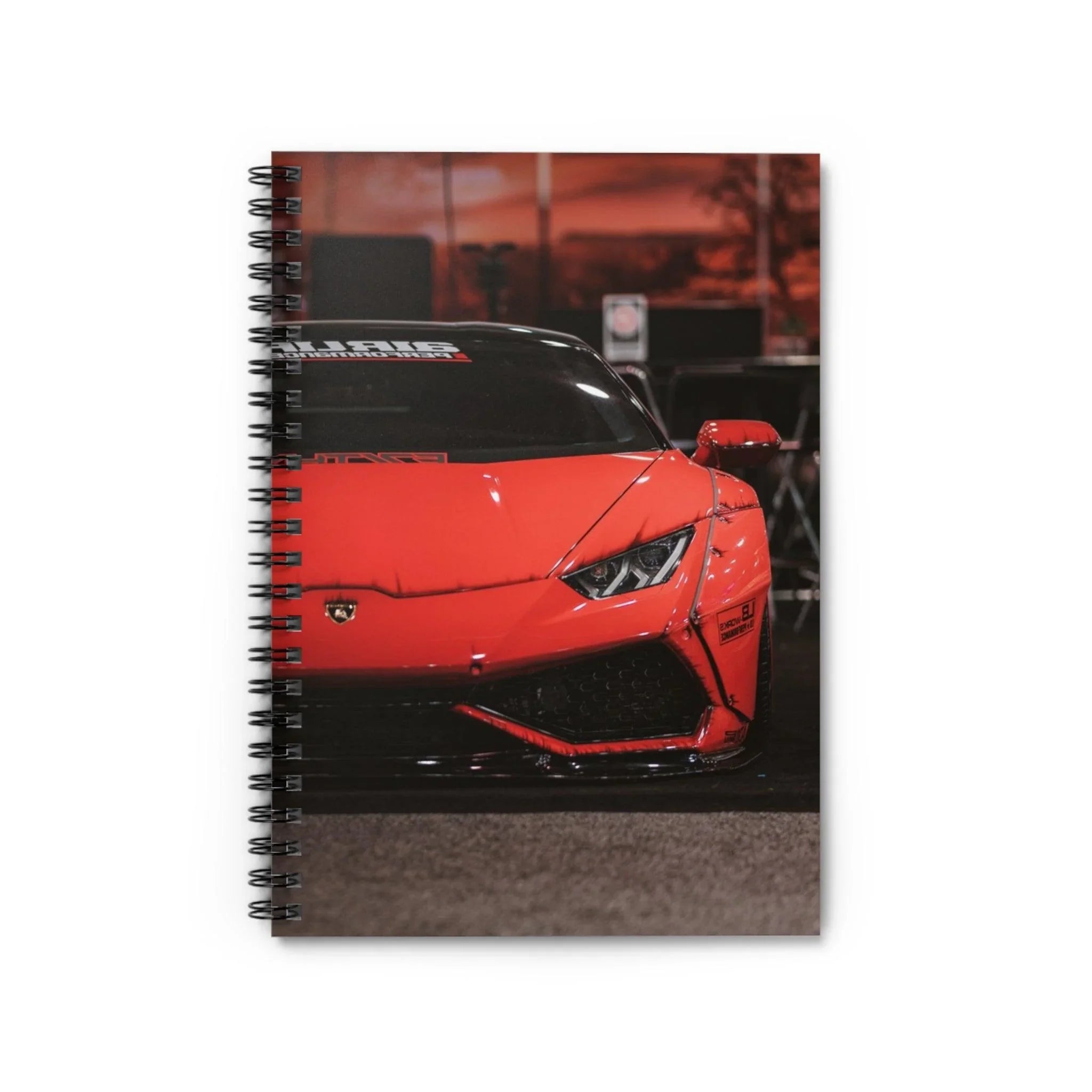 Lamborghini Huracan Automotive Spiral Notebook #004 - Throttle Designs