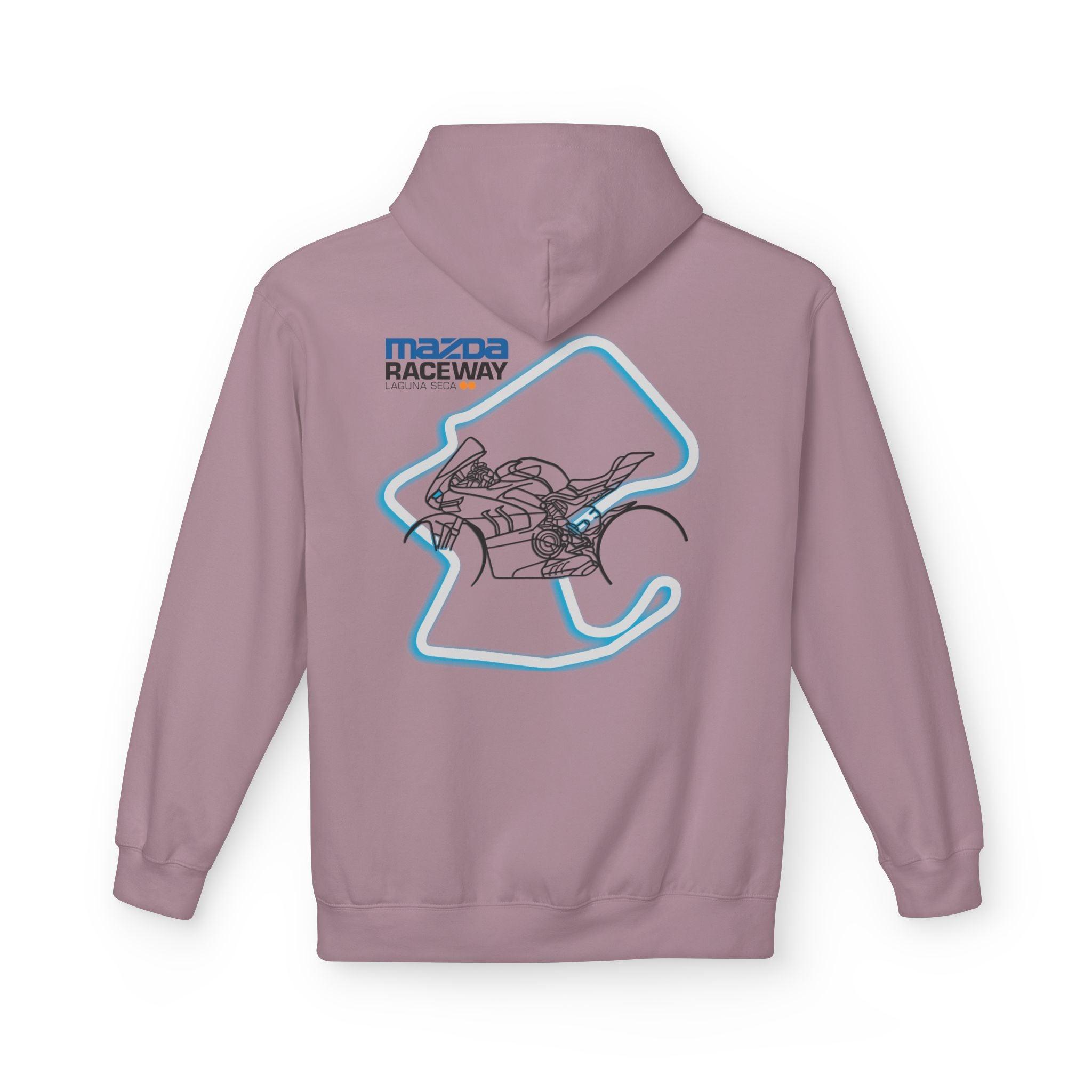 Ducati Panigale V4 SP Laguna Seca Fleece Hoodie - Stylish & Cozy
