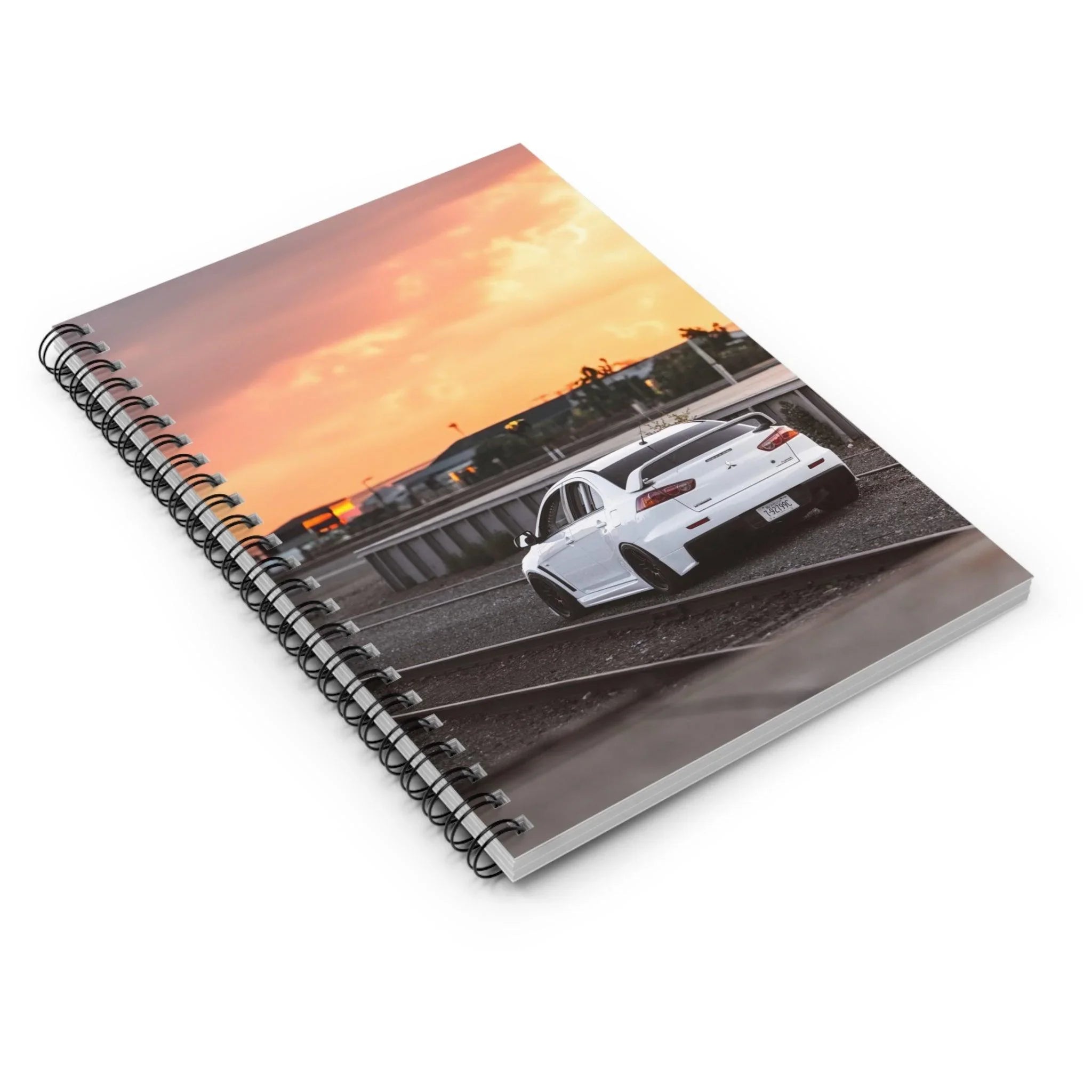 Mitsubishi Evo 10 Automotive Spiral Notebook #004 - Throttle Designs