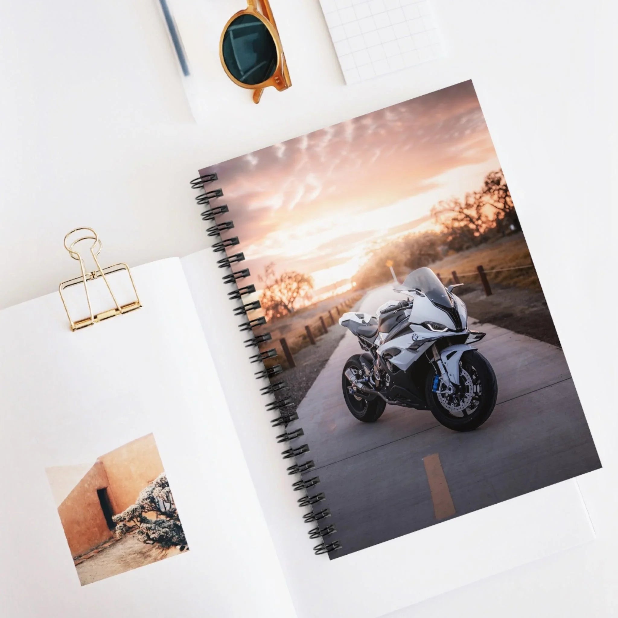 BMW S1000RR Motorcycle Spiral Notebook #033 - Throttle Designs