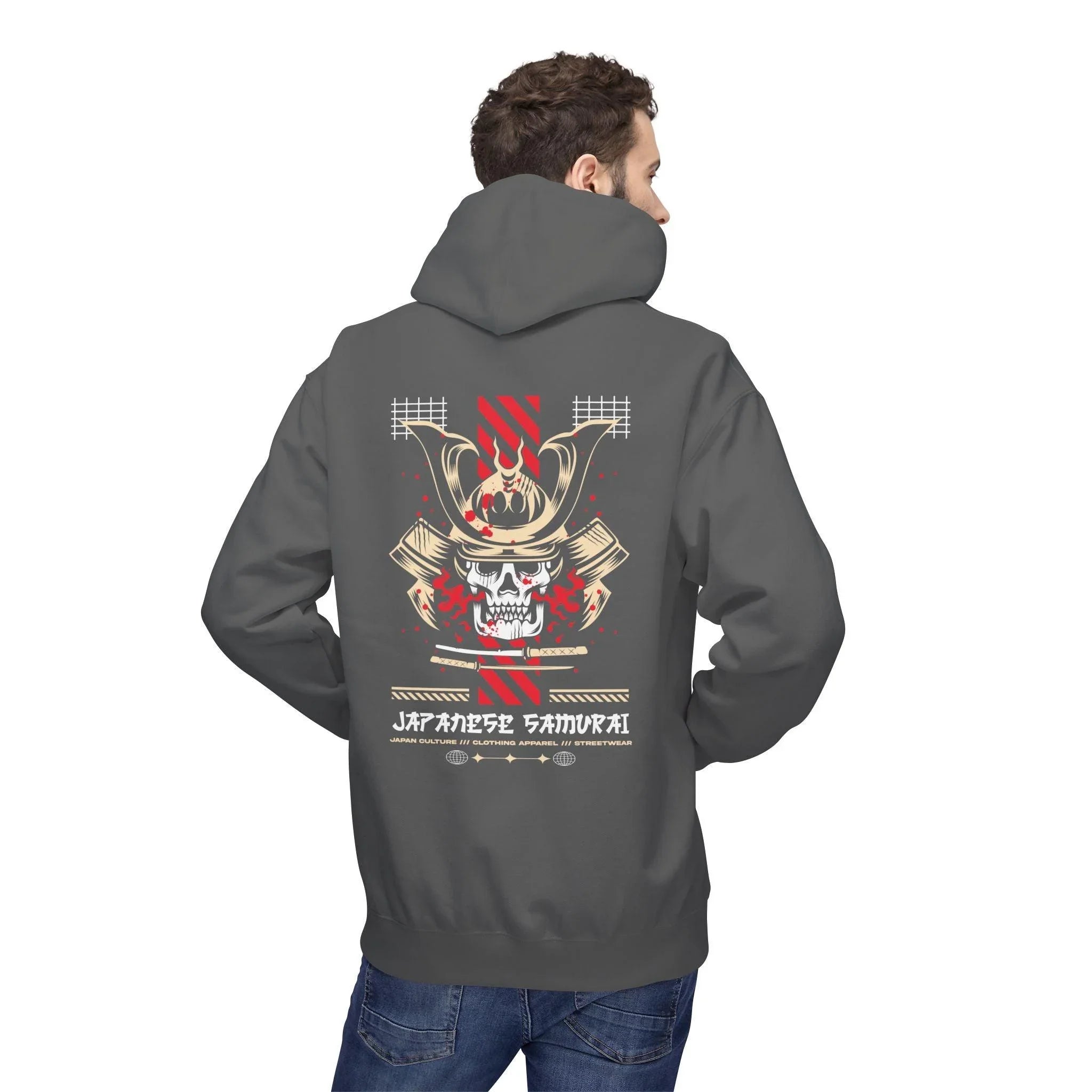 Ultimate Samurai Streetwear Fleece Hoodie for Comfort and Style