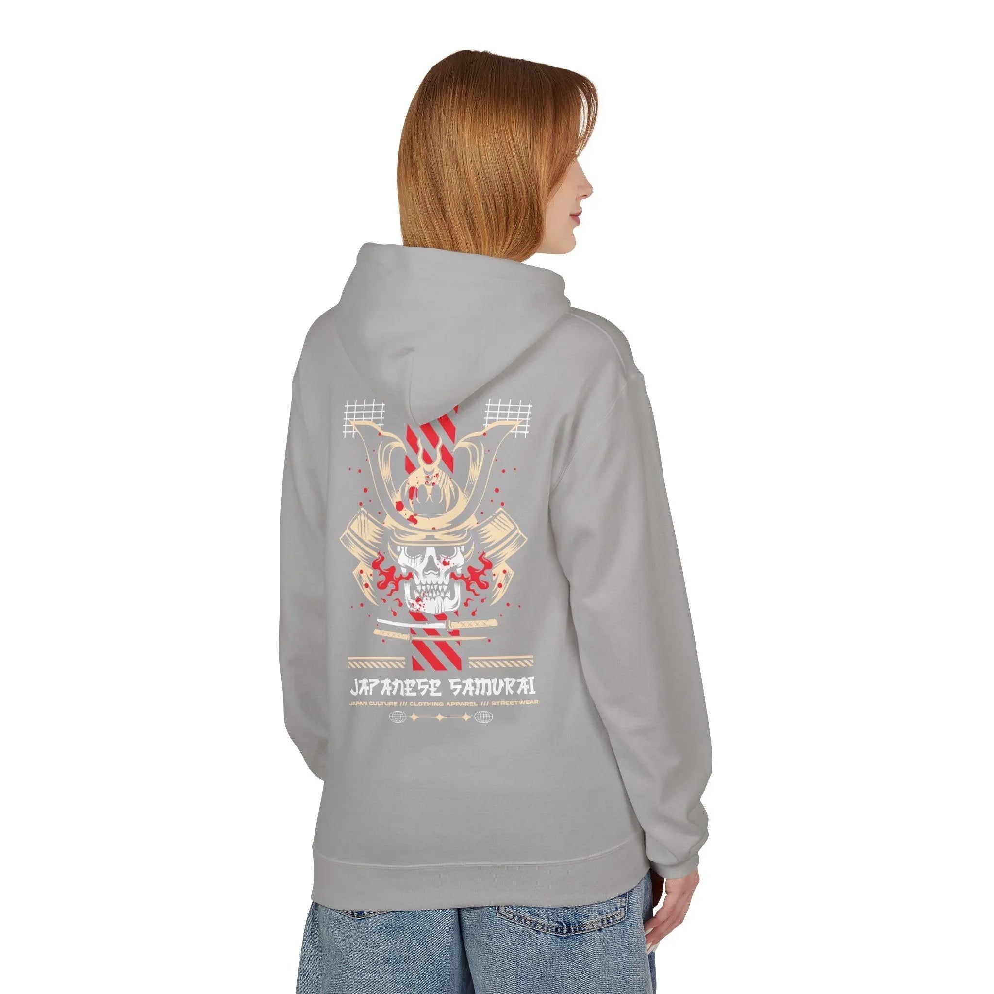 Ultimate Samurai Streetwear Fleece Hoodie for Comfort and Style