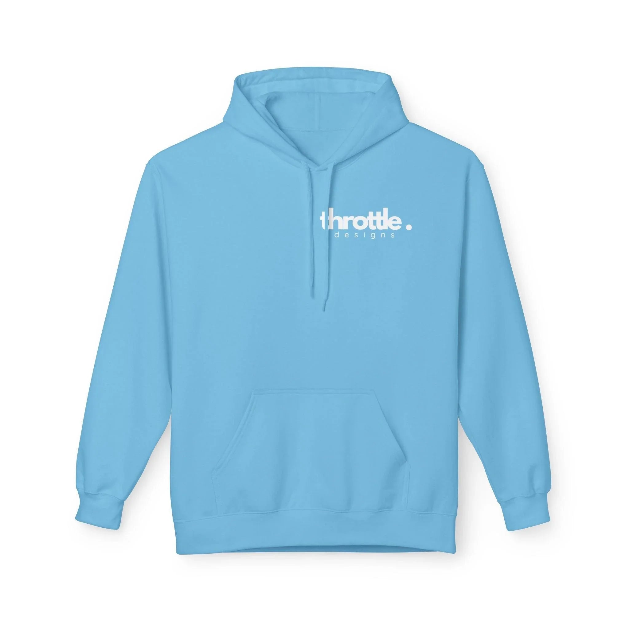 Customizable QR Code Fleece Hoodie for Social Media Engagement