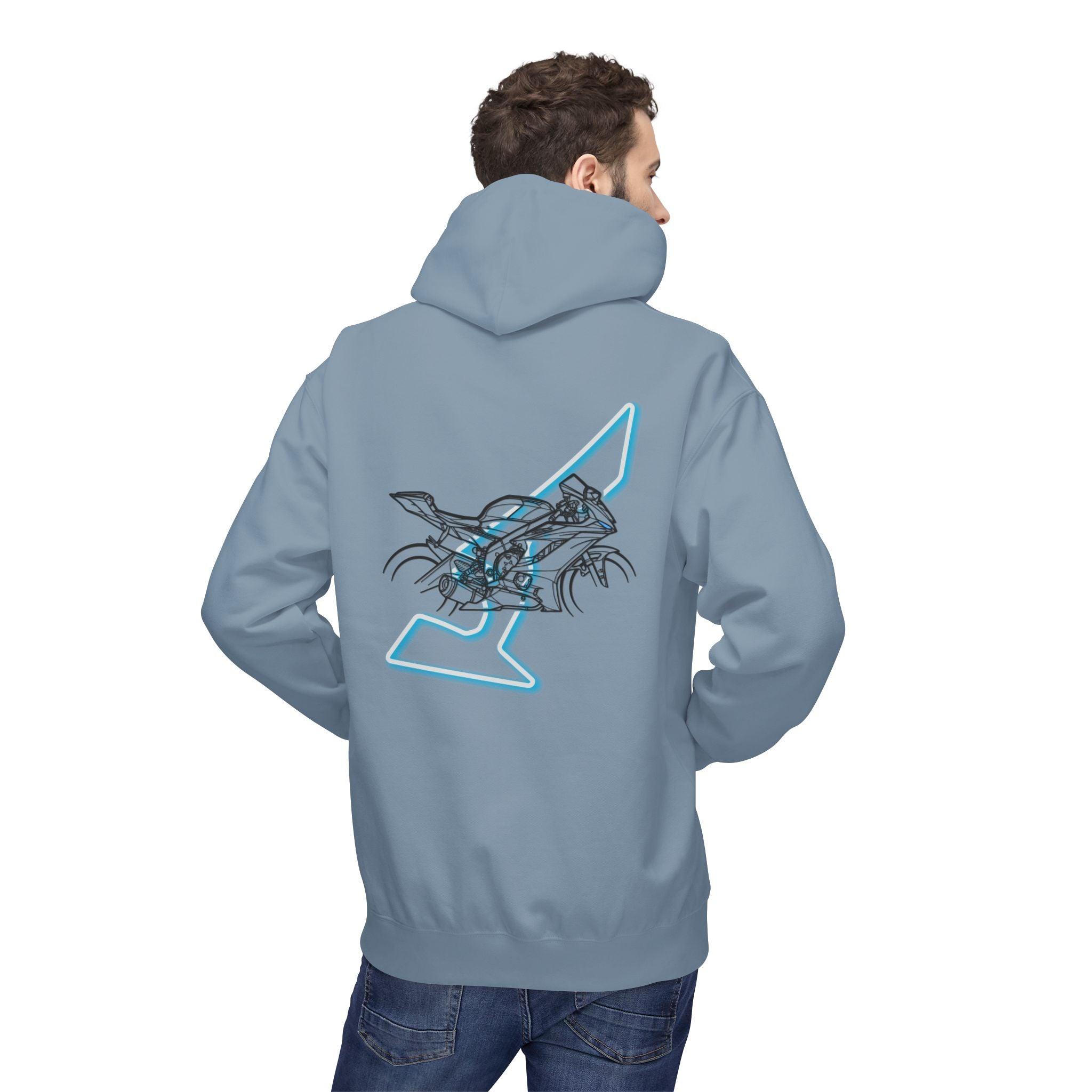 Yamaha R6 Circuit of the Americas Hoodie - Stylish Comfort for Racers