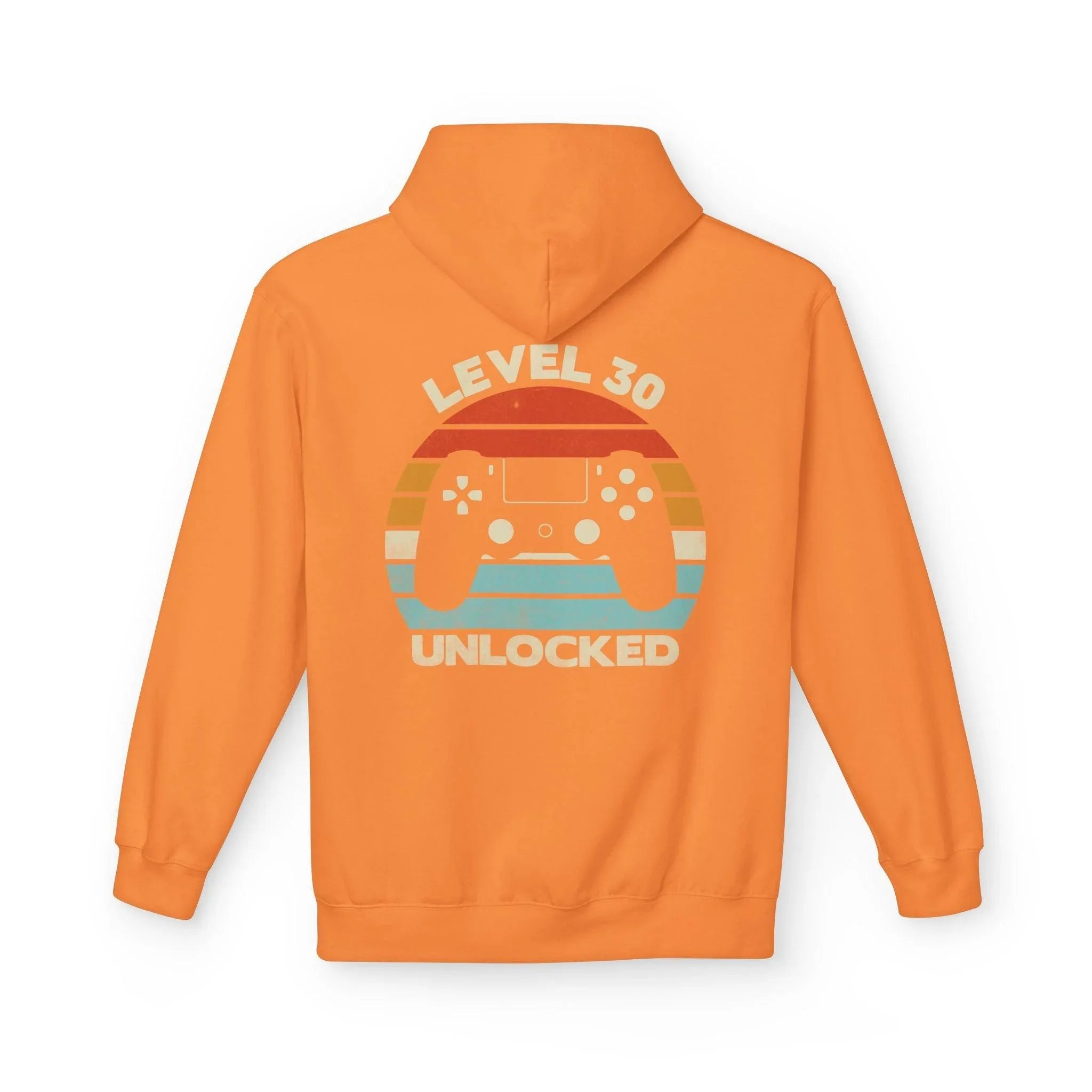 Level Up Your Style: Retro Gaming Fleece Hoodie with Comfort and Charm