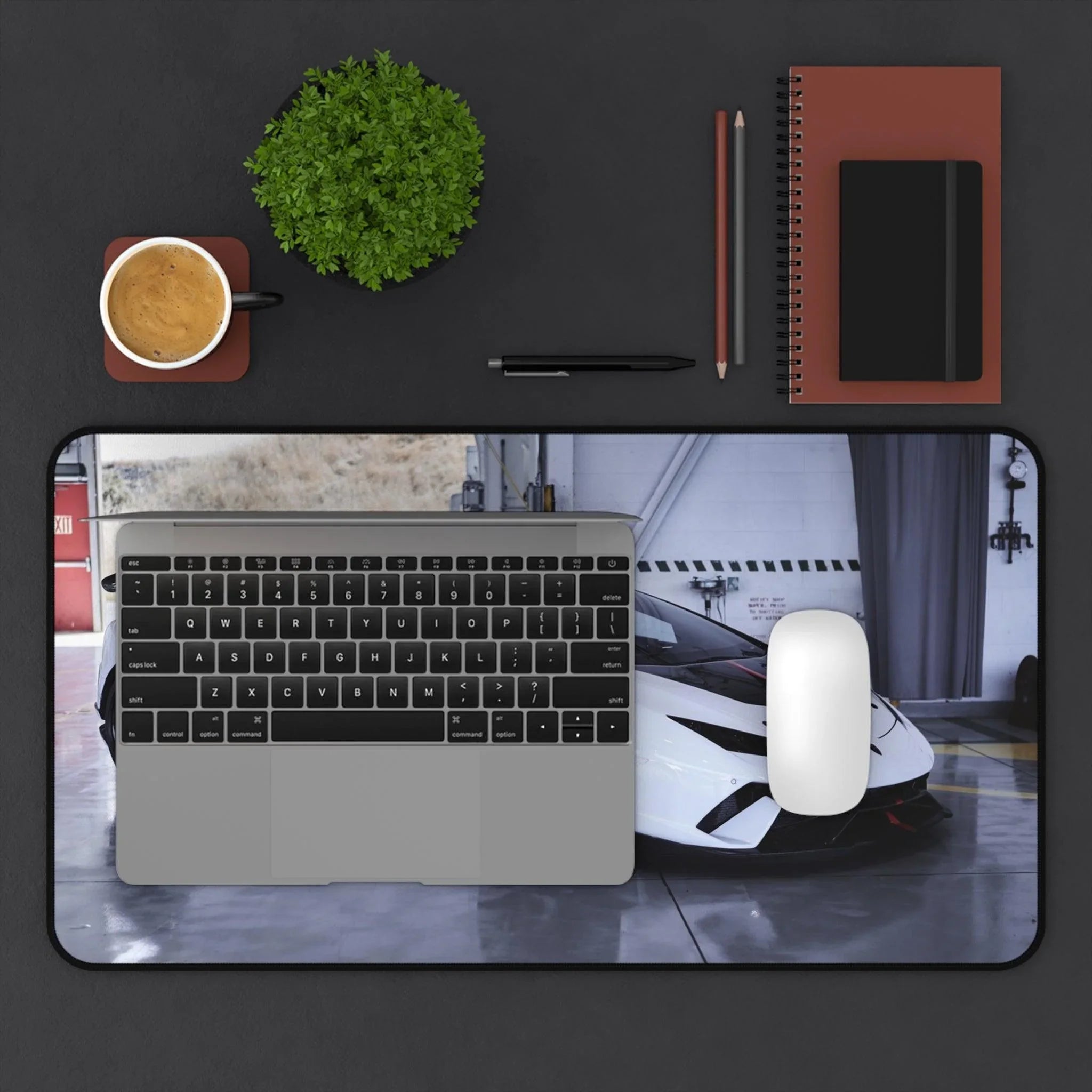 Lamborghini Huracan #101 Luxury Desk Mat Mouse Pad for Car Enthusiasts