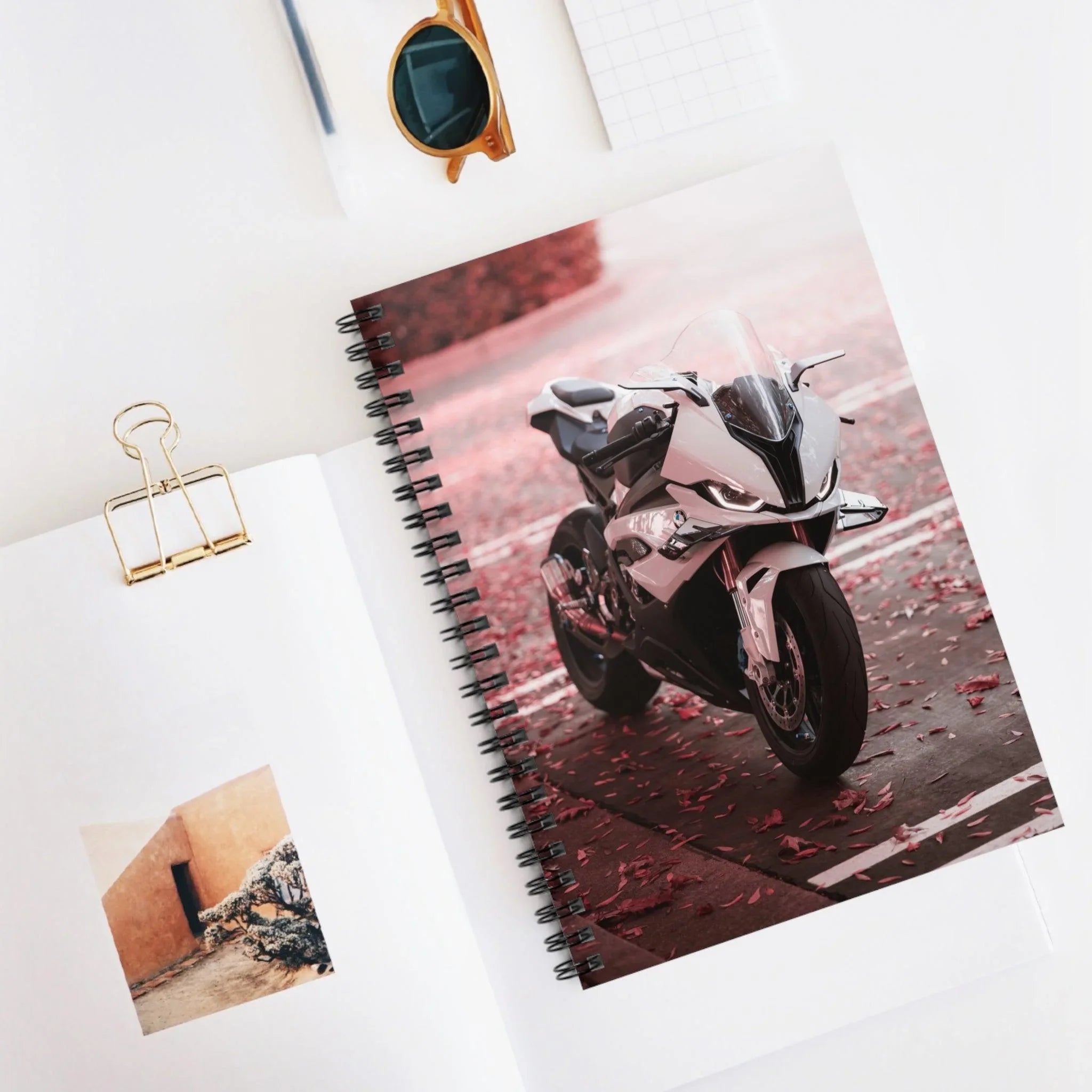 BMW S1000RR Motorcycle Spiral Notebook #011 - Throttle Designs