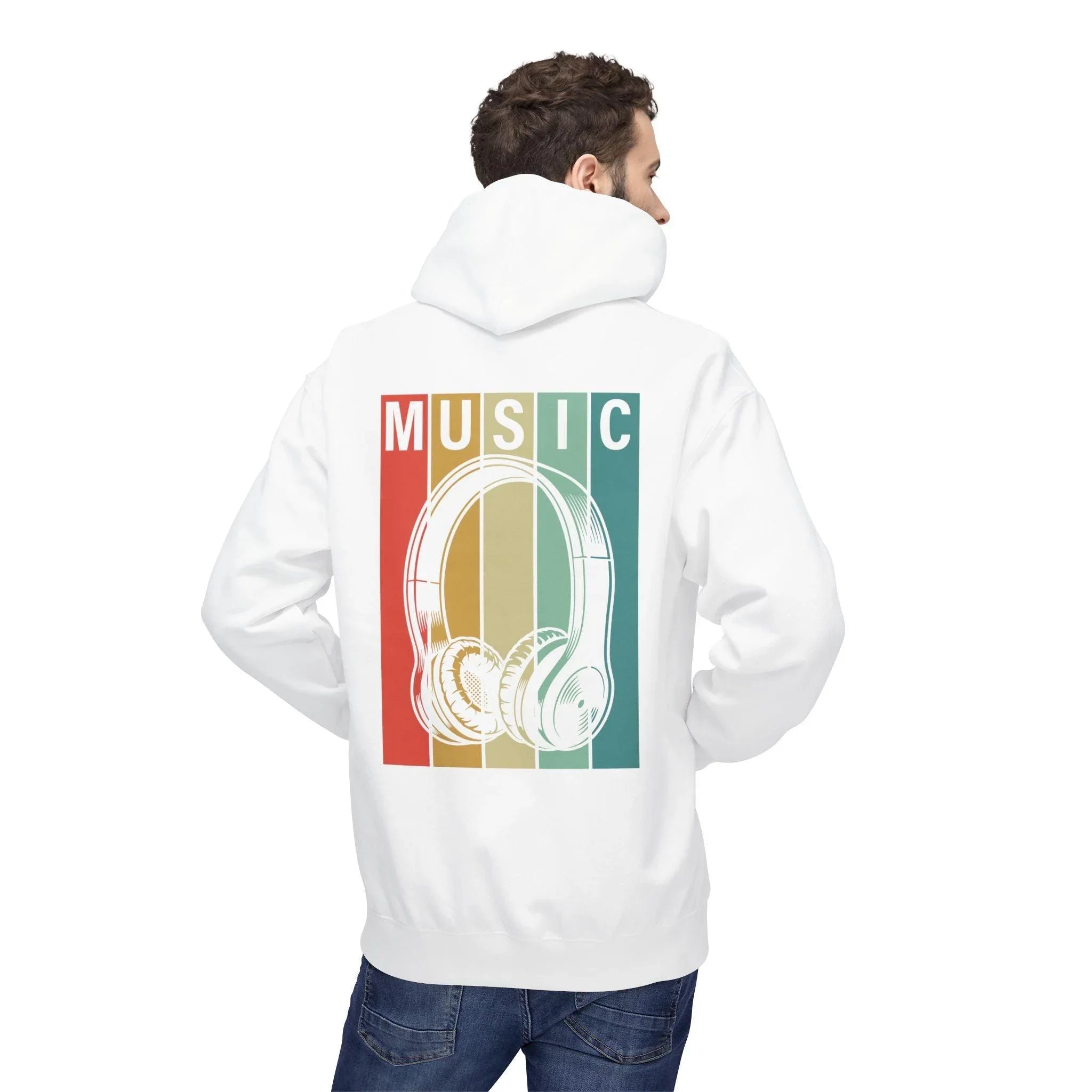 Cozy Music Lover's Fleece Hoodie for Ultimate Comfort and Style
